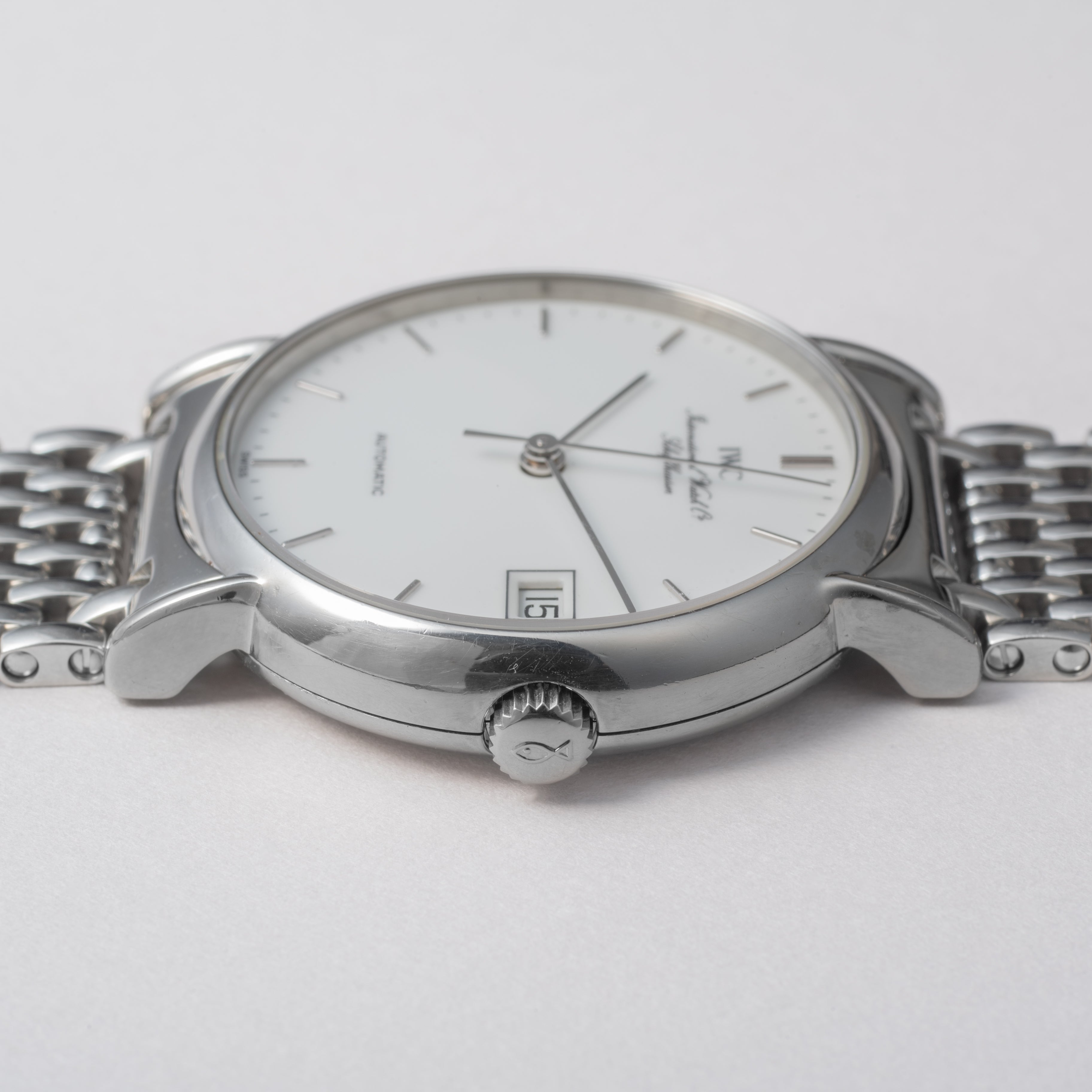 IWC ポートフィノ 1991年製 ホワイトエナメルダイヤル 純正ブレス付き