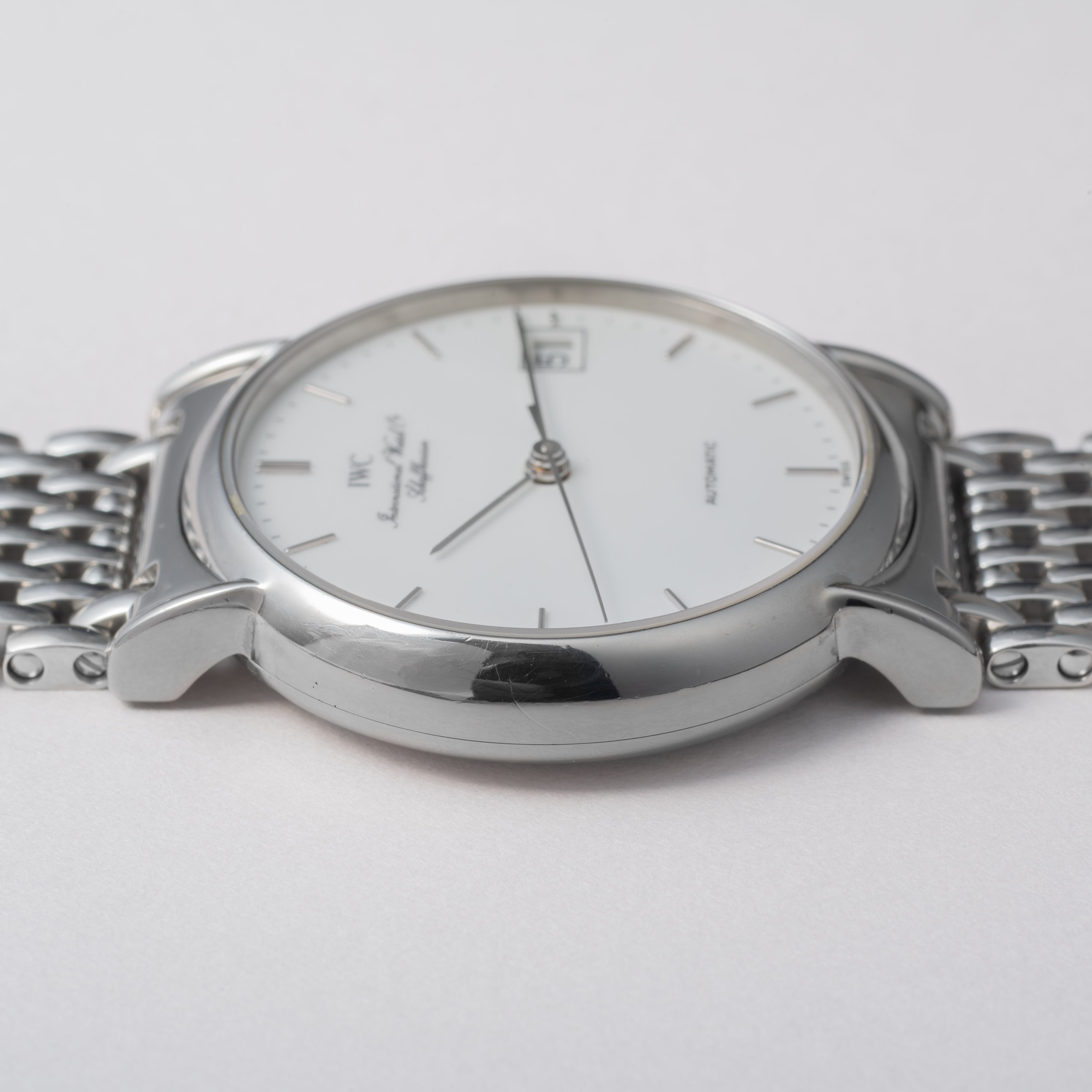 IWC ポートフィノ 1991年製 ホワイトエナメルダイヤル 純正ブレス付き