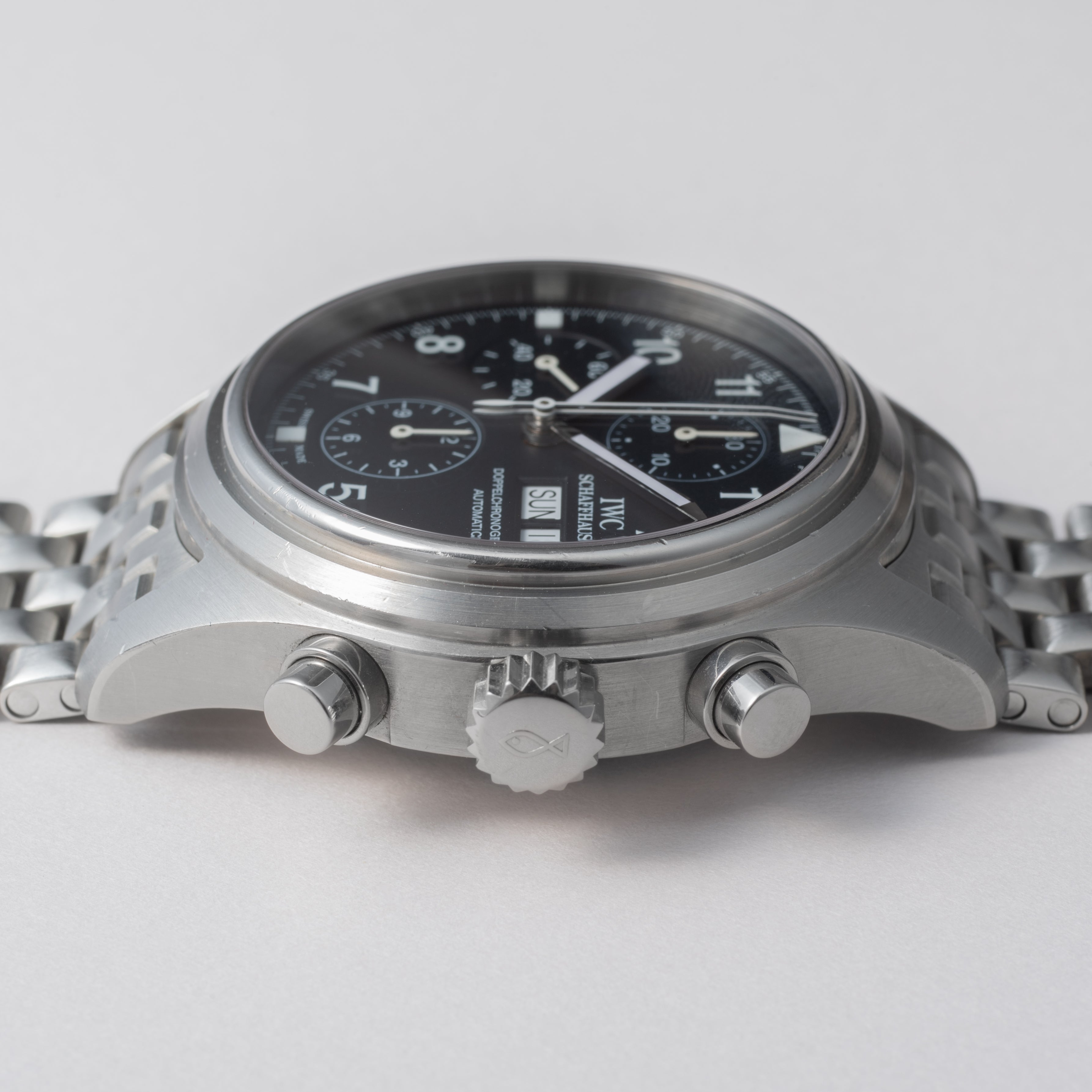 IWC ドッペルクロノグラフ 2003年製 Ref.IW371319 箱、ギャラ付き