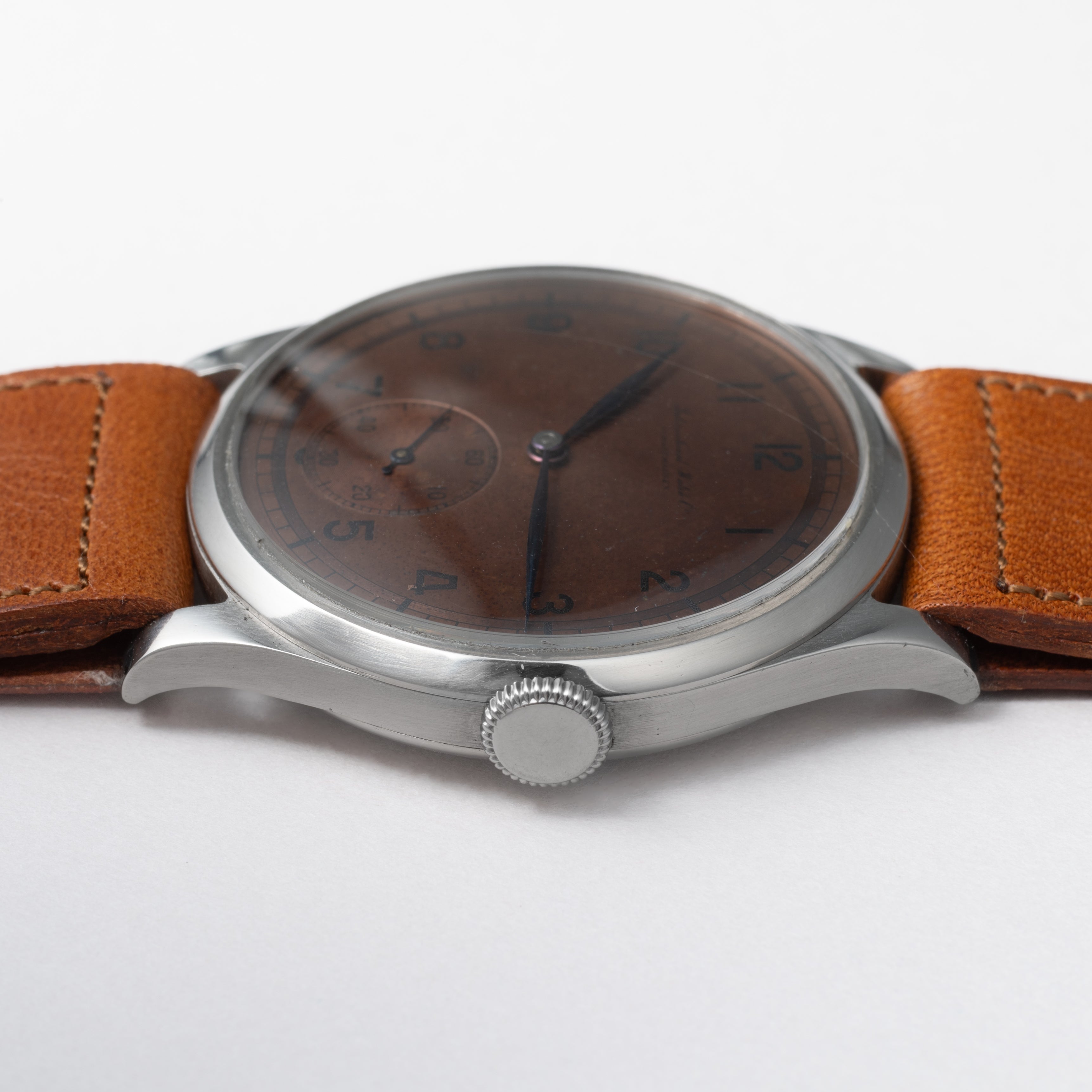 IWC アラビアインデックス 1938年製 コッパーダイヤル 手巻き Cal.83