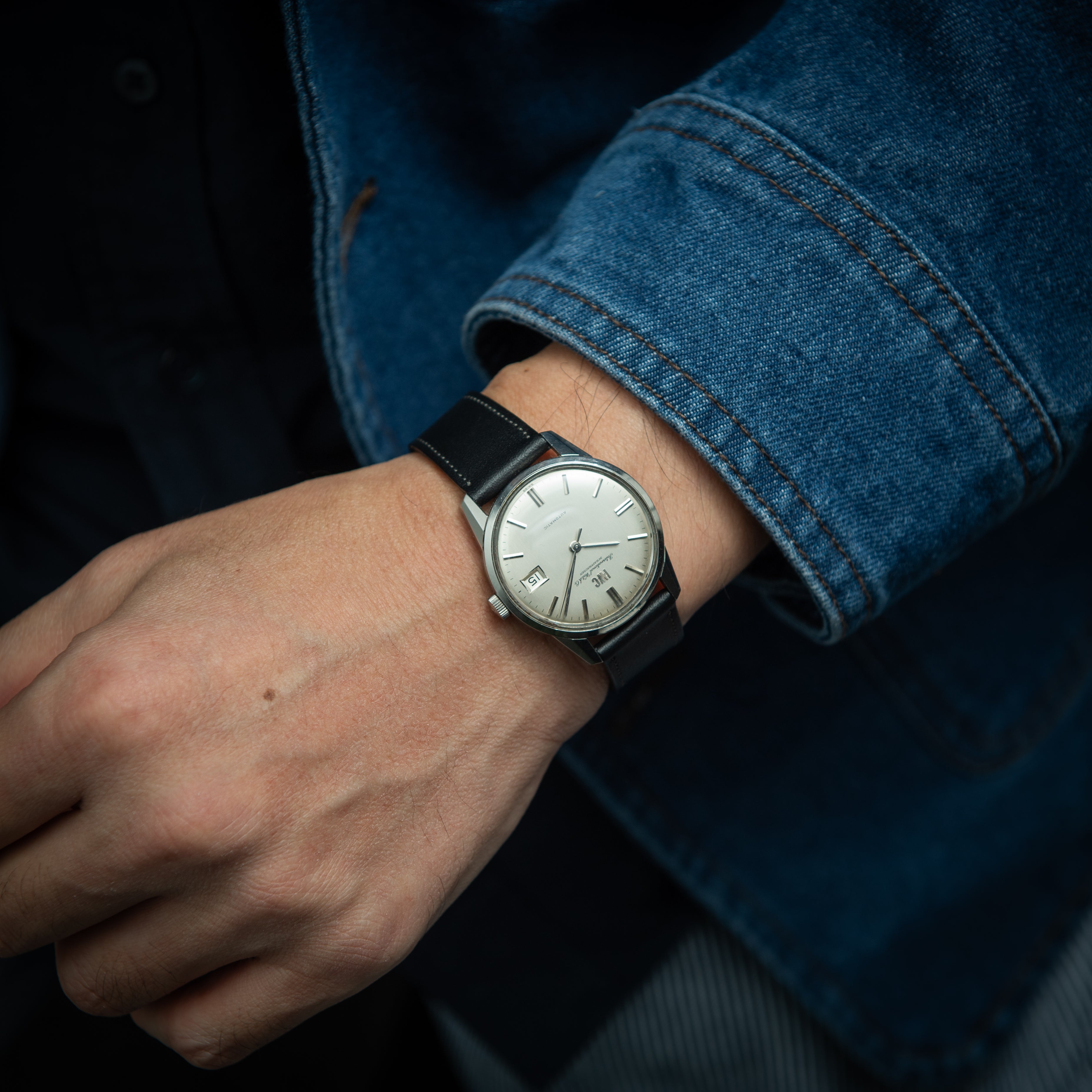 IWC ラウンドケース 1970年製/昭和45年製 Ref.R810AD ペラトン式自動巻き Cal.8541B お魚リューズ