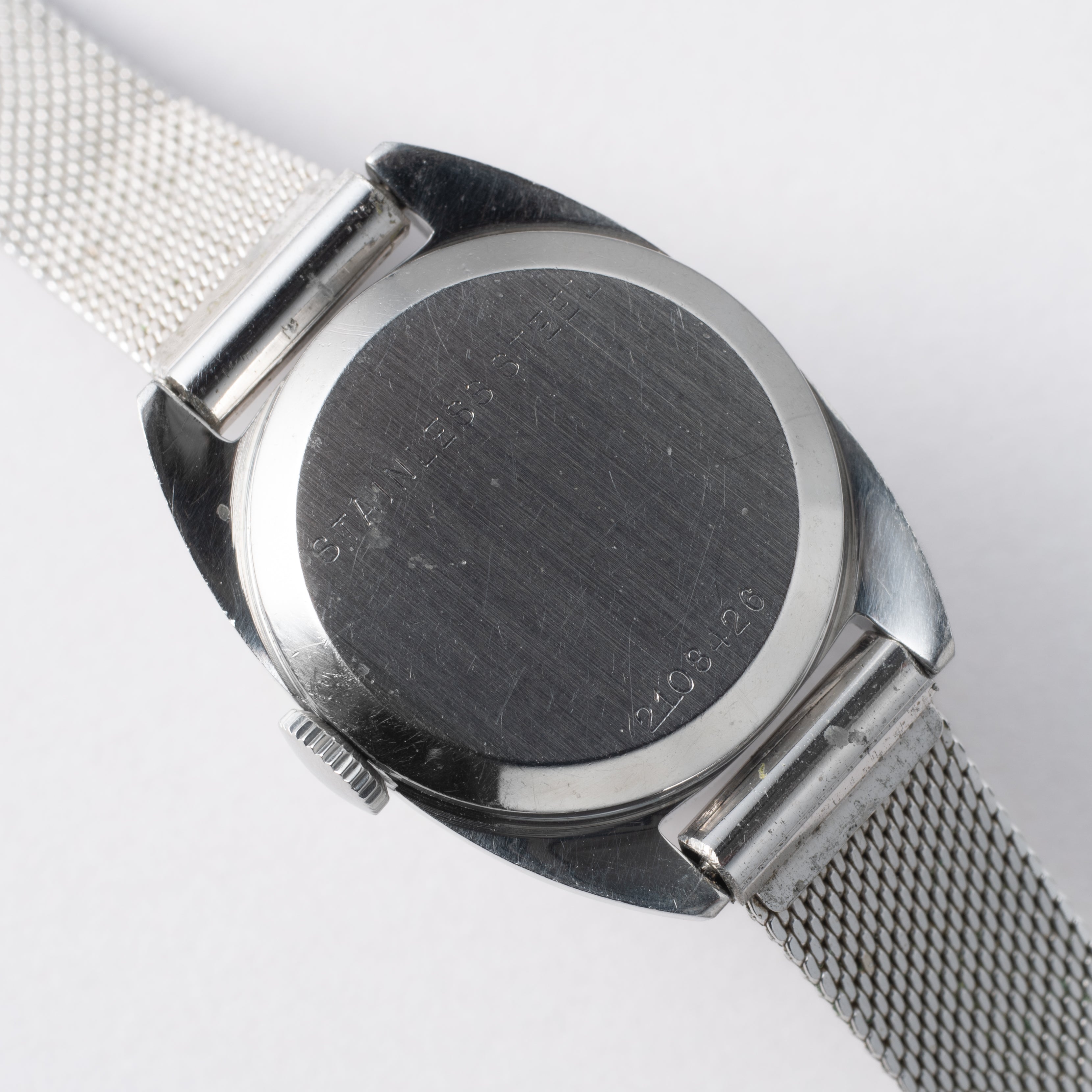 IWC レディース トノー型 1972年製 Ref.4108 手巻き Cal.412 ブルーダイヤル