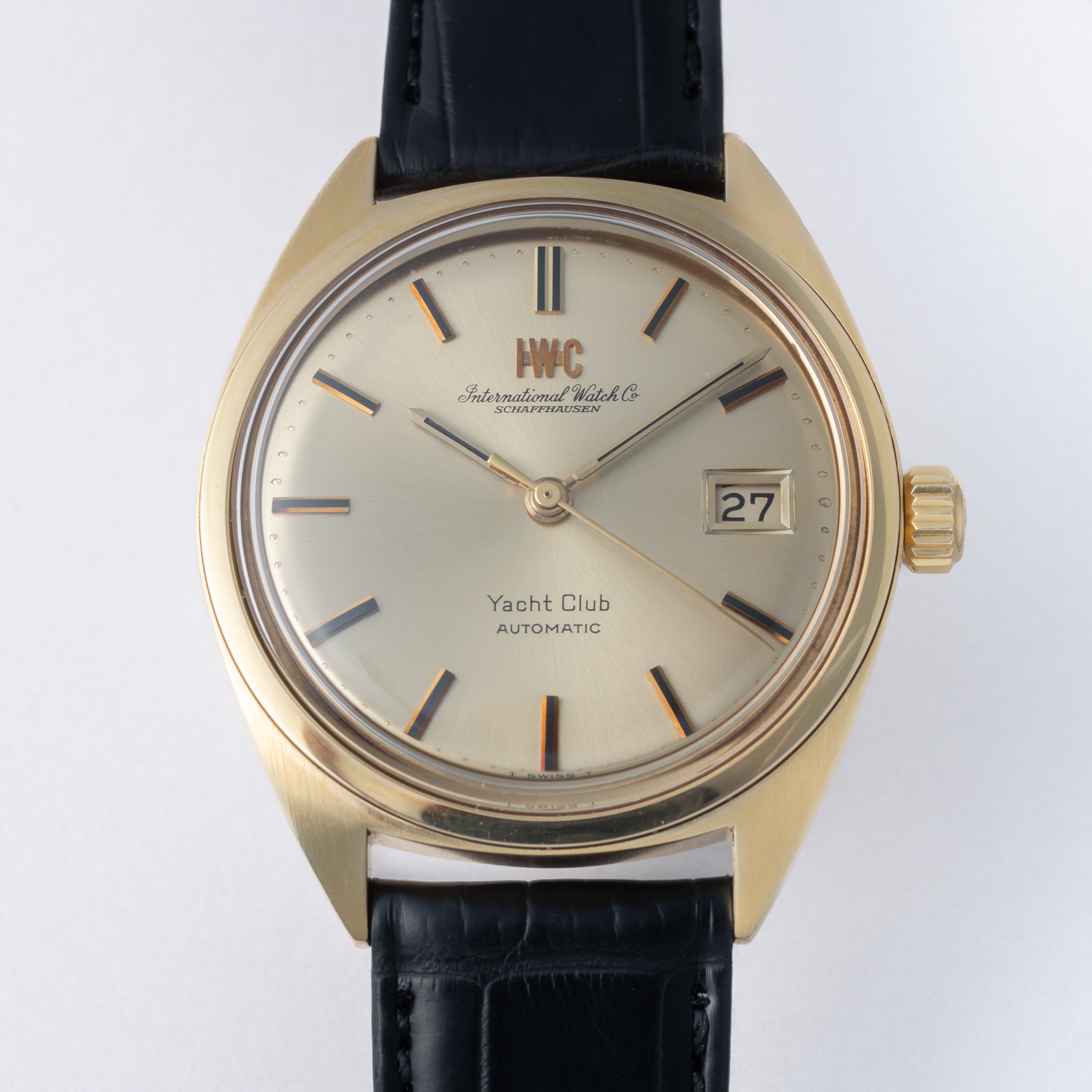 IWC ヨットクラブ 1969年製 Ref.R811A 18金イエローゴールド