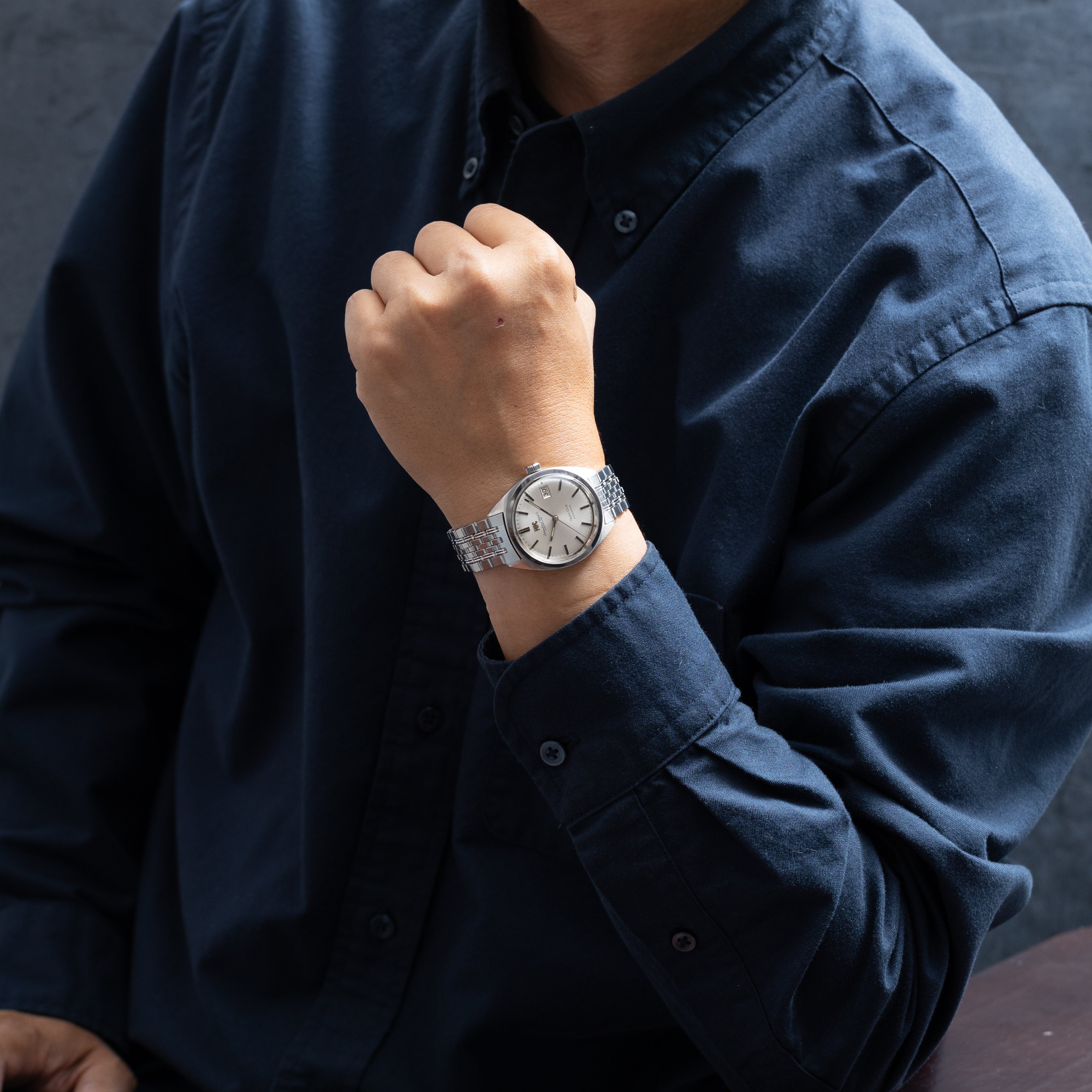 IWC ヨットクラブ1973年製 Ref.R811AD 純正ゲイフレアーブレス付き