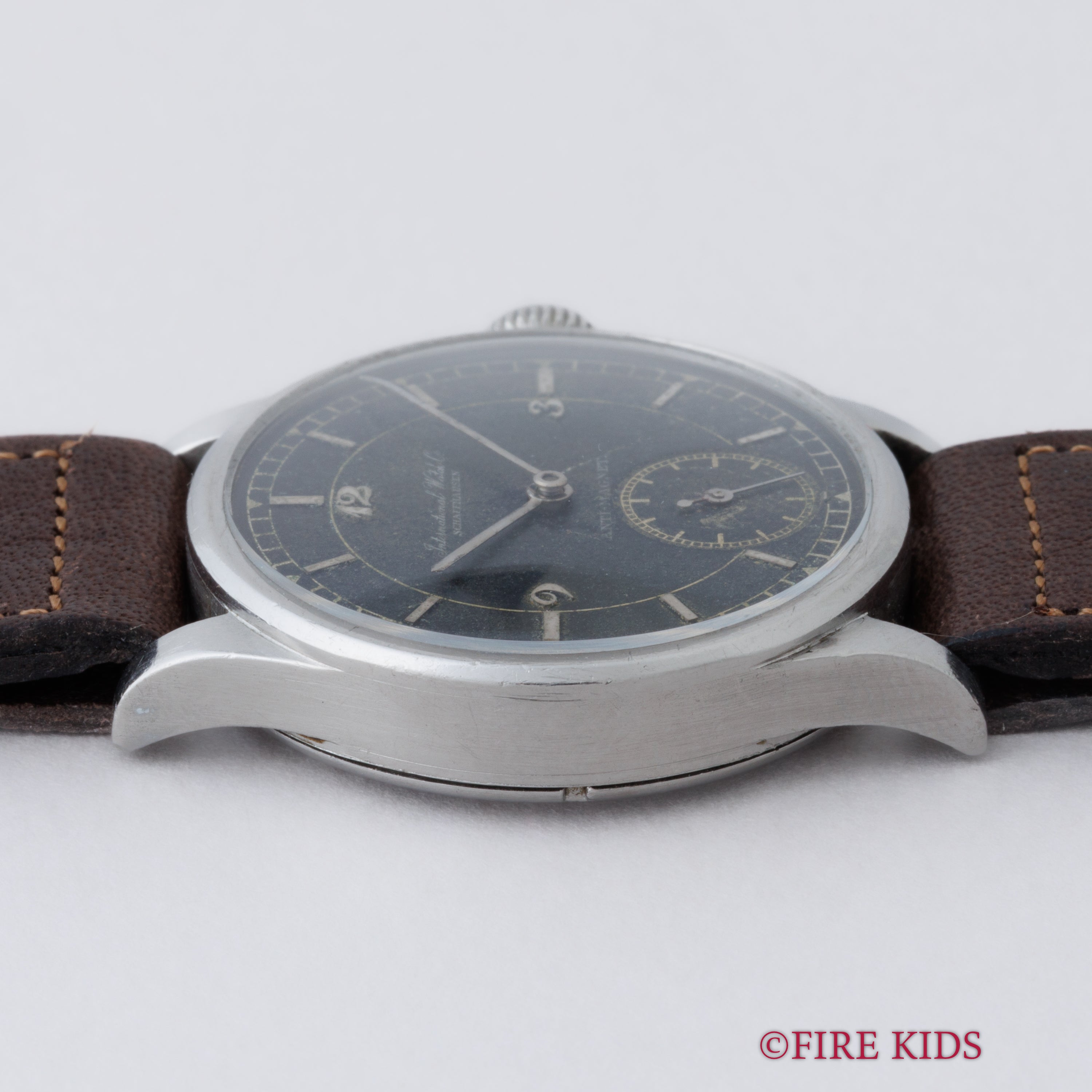 IWC 1938年製 Cal.83 ブラックセクターダイヤル スモールセコンド 手巻き