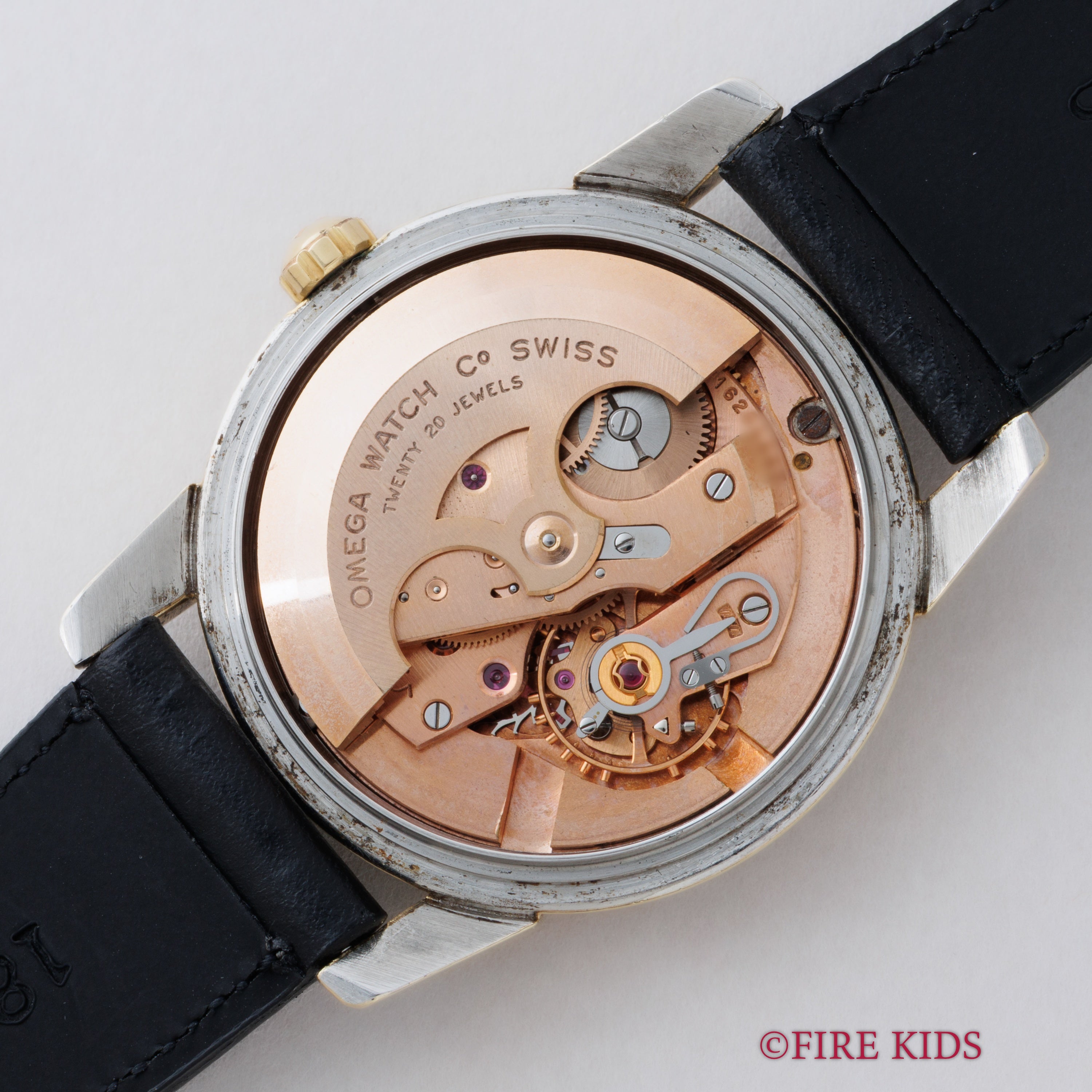 オメガ シーマスター カレンダー 1958年製 Ref.2849トップゴールド Cal.503 自動巻 ビックシーホース