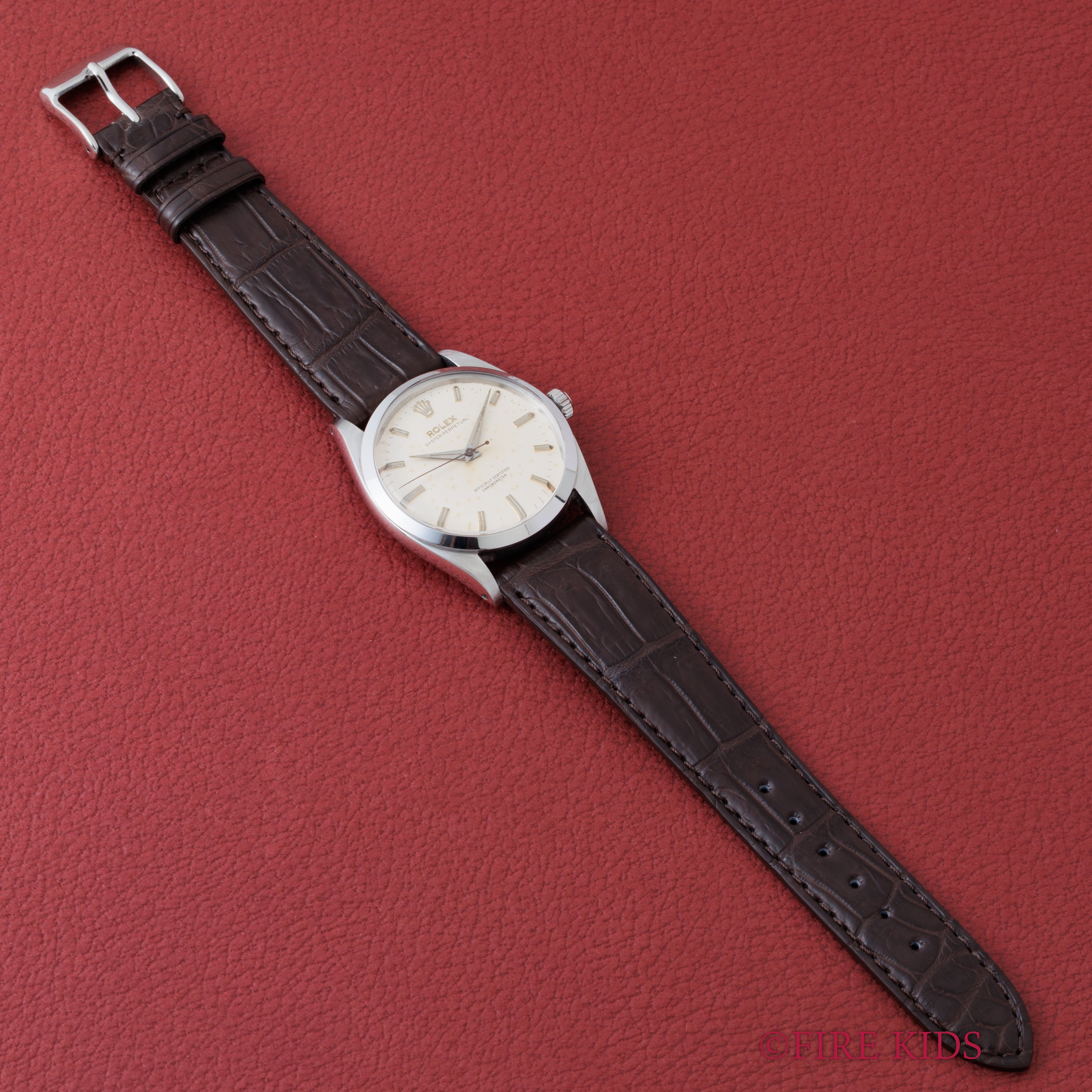 ロレックス 36㎜ビッグケース オイスターパーペチュアル 1959年製 Ref.6614 自動巻クロノメーター Cal.1030