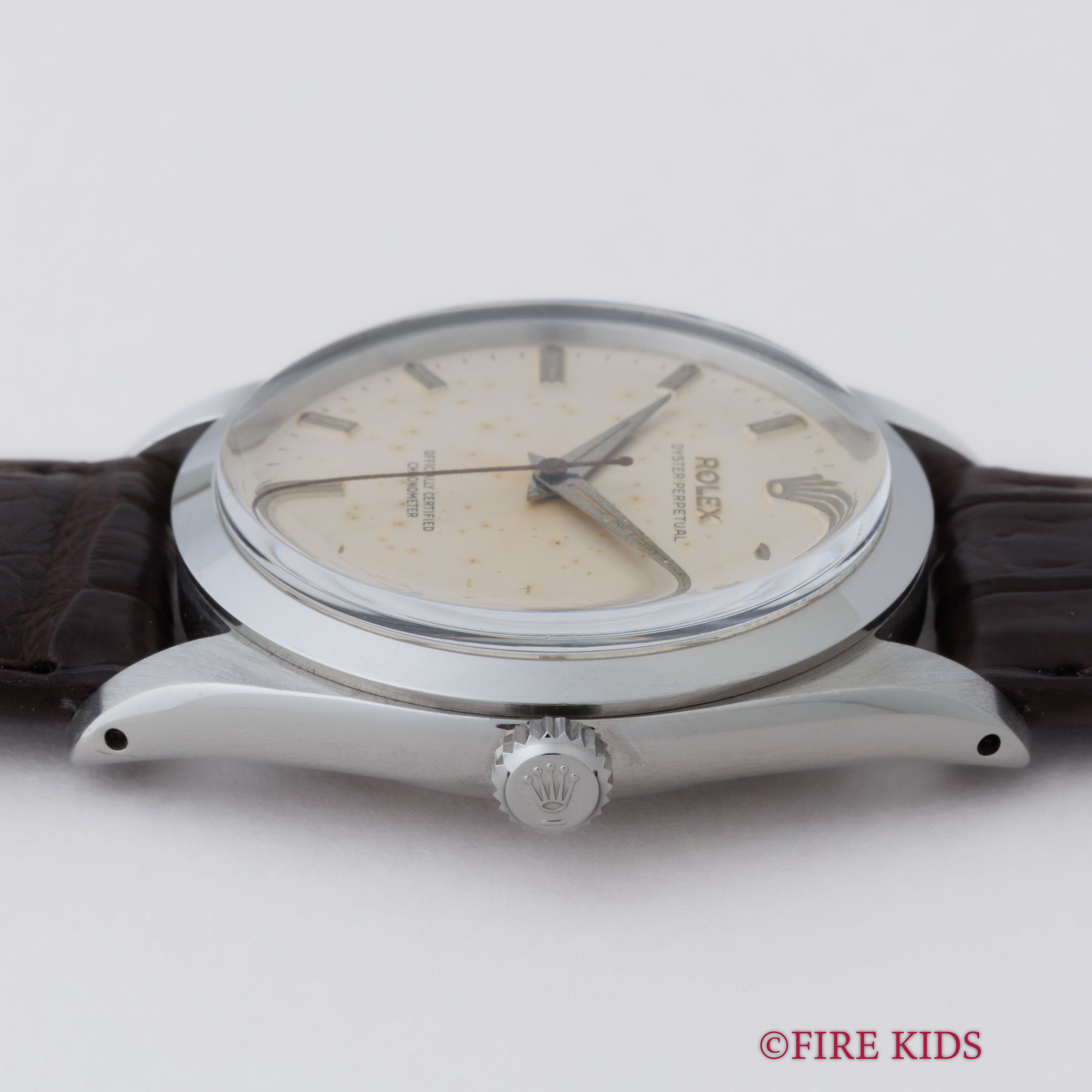 ロレックス 36㎜ビッグケース オイスターパーペチュアル 1959年製 Ref.6614 自動巻クロノメーター Cal.1030