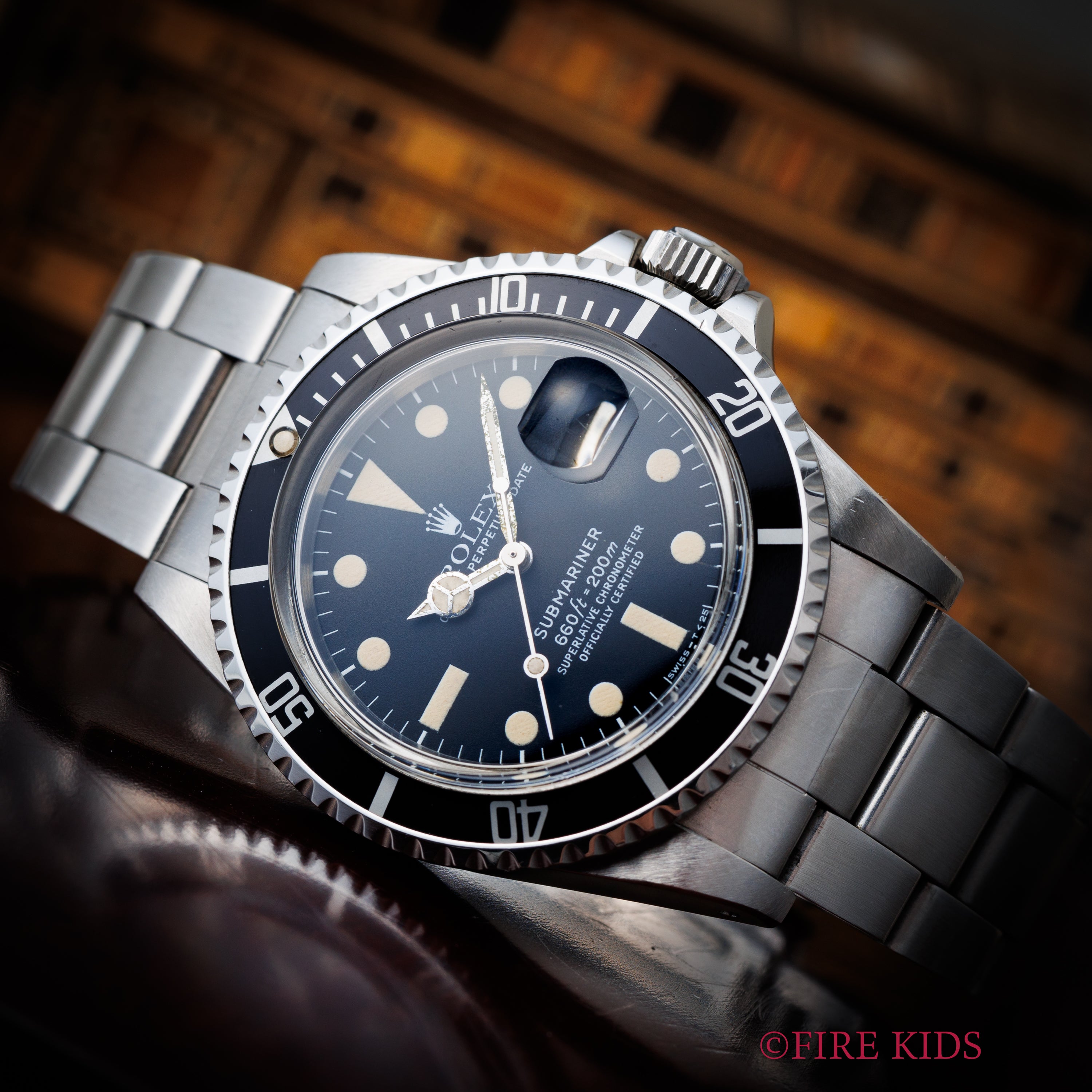 ロレックス サブマリーナーデイト 1978年製 Ref.1680 オールトリチウム 白サブマーク2ダイヤル