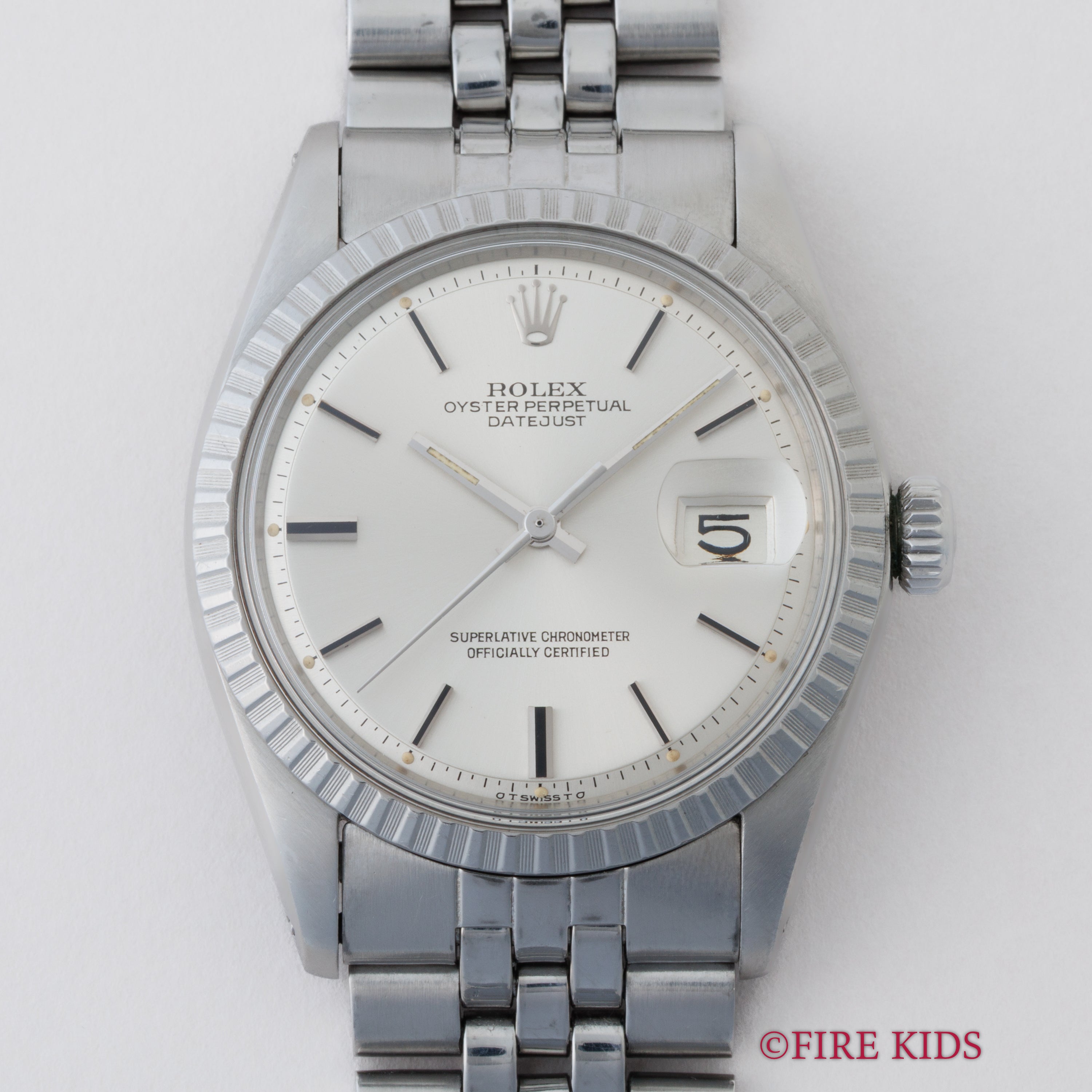 ロレックス デイトジャスト1972年製 Ref.1603 シルバーダイヤル 純正ジュビリーブレス