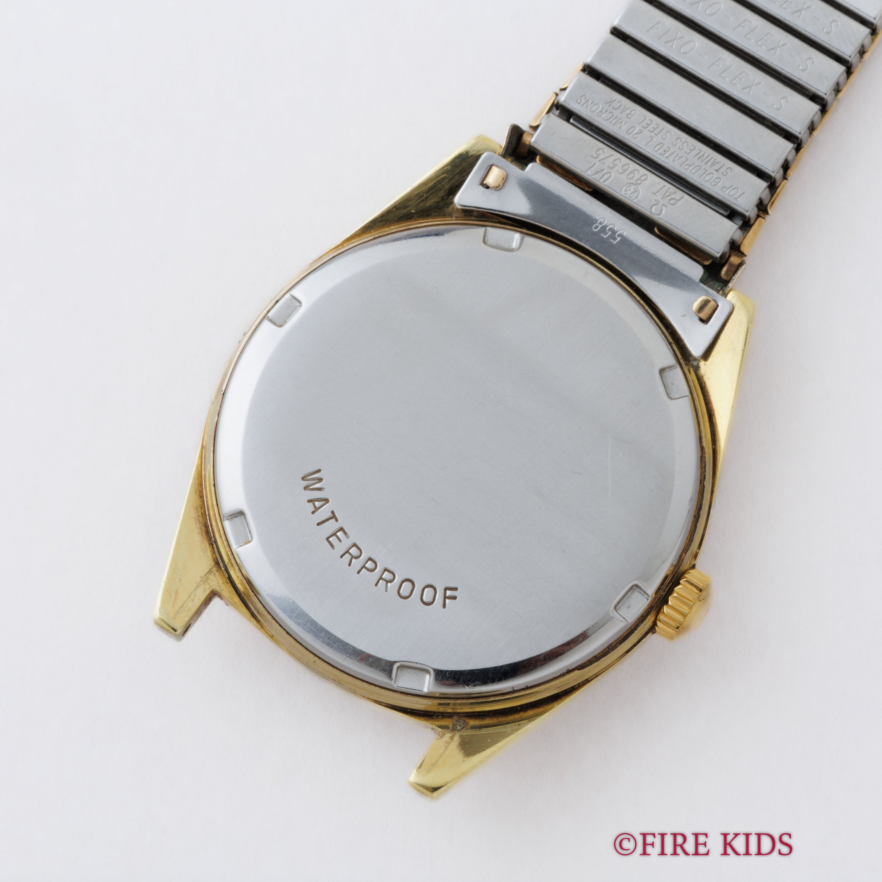 オメガ ジュネーブ 1970年製 Ref.135.041 手巻き トノー型GFケースUS 純正エクステンションブレス付