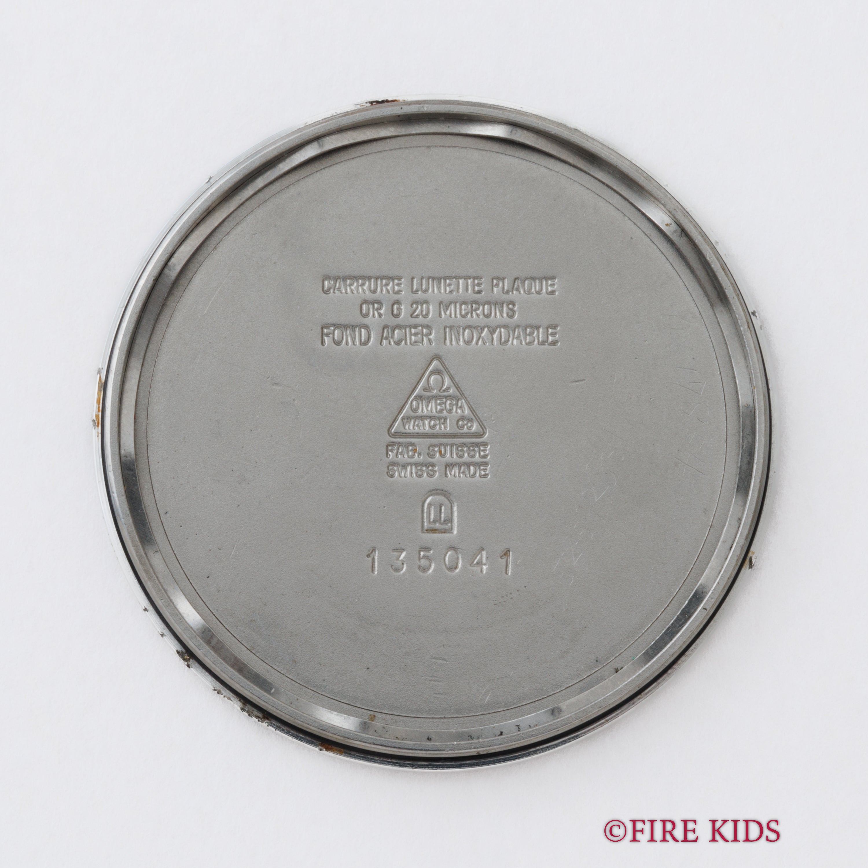 オメガ ジュネーブ 1970年製 Ref.135.041 手巻き トノー型GFケースUS 純正エクステンションブレス付