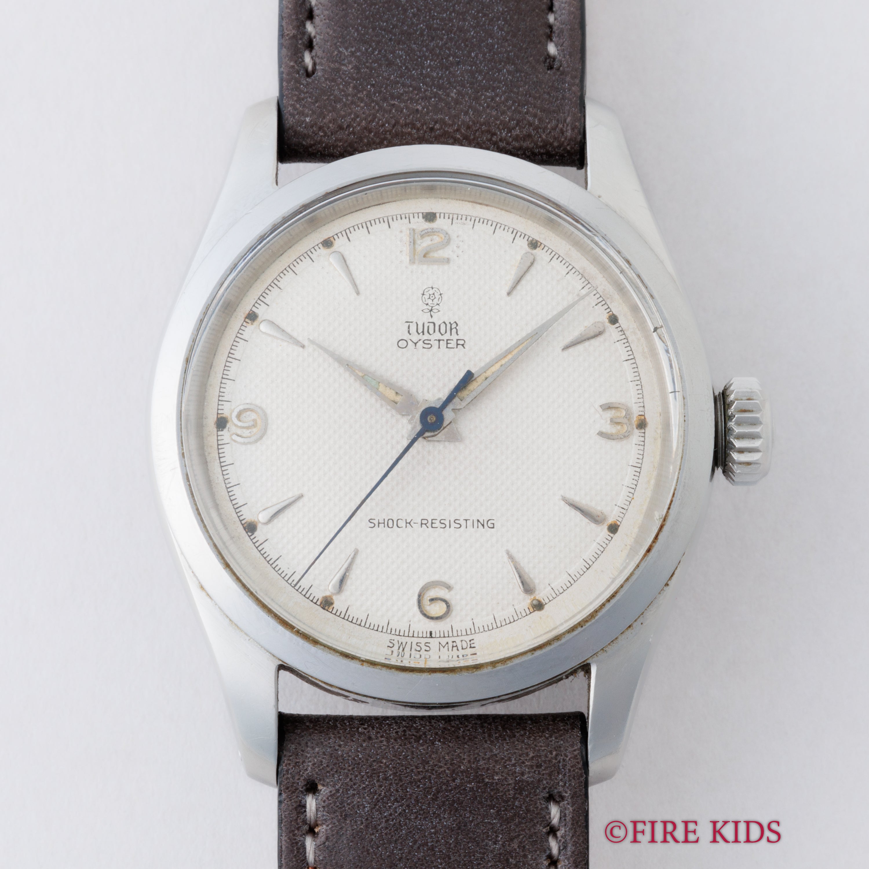 チューダー 小薔薇オイスター 1951年製 ギョウシェダイヤル 手巻 Ref.7903 王冠リューズ