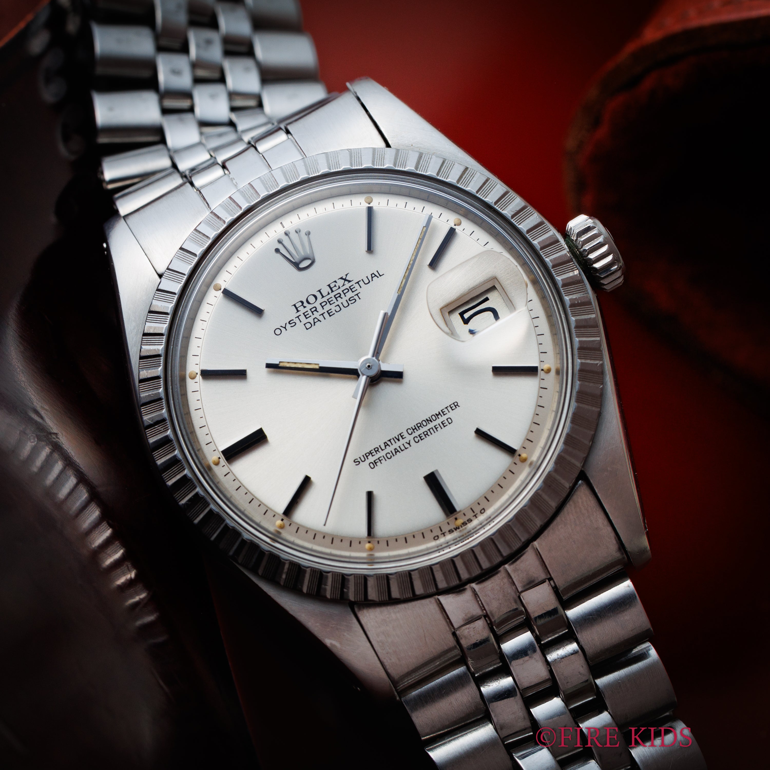 ロレックス デイトジャスト1972年製 Ref.1603 シルバーダイヤル 純正ジュビリーブレス