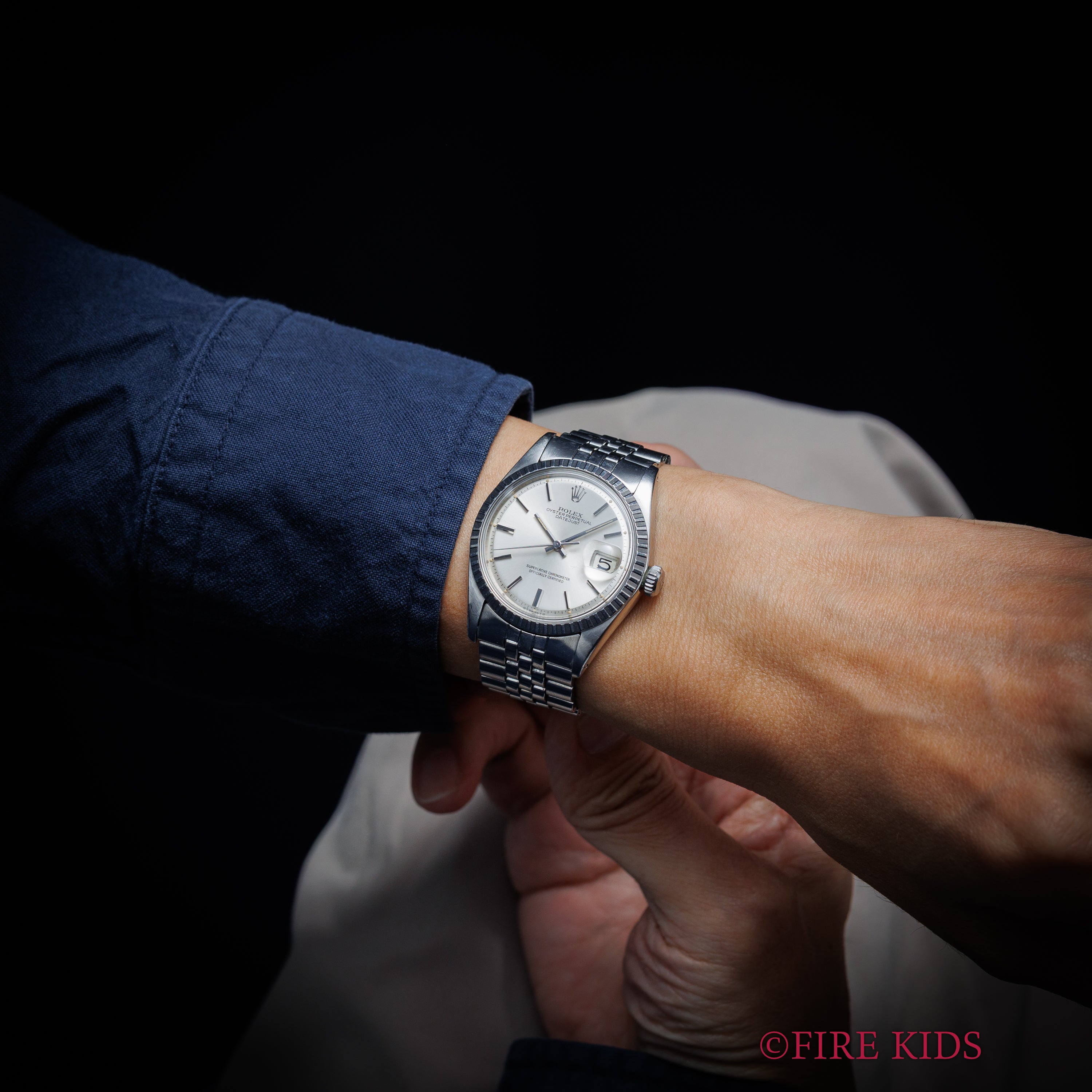 ロレックス デイトジャスト1972年製 Ref.1603 シルバーダイヤル 純正ジュビリーブレス