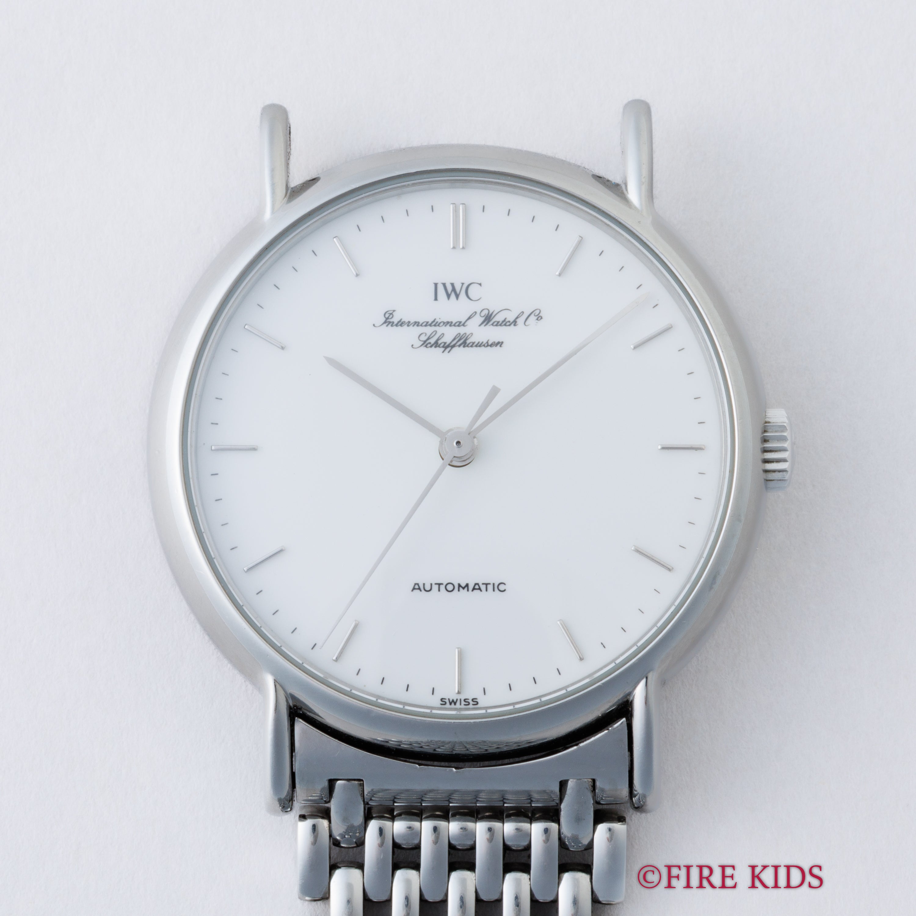 IWC ポートフィノ ノンデイト 1991年製 ホワイトダイヤル 自動巻 純正ブレス