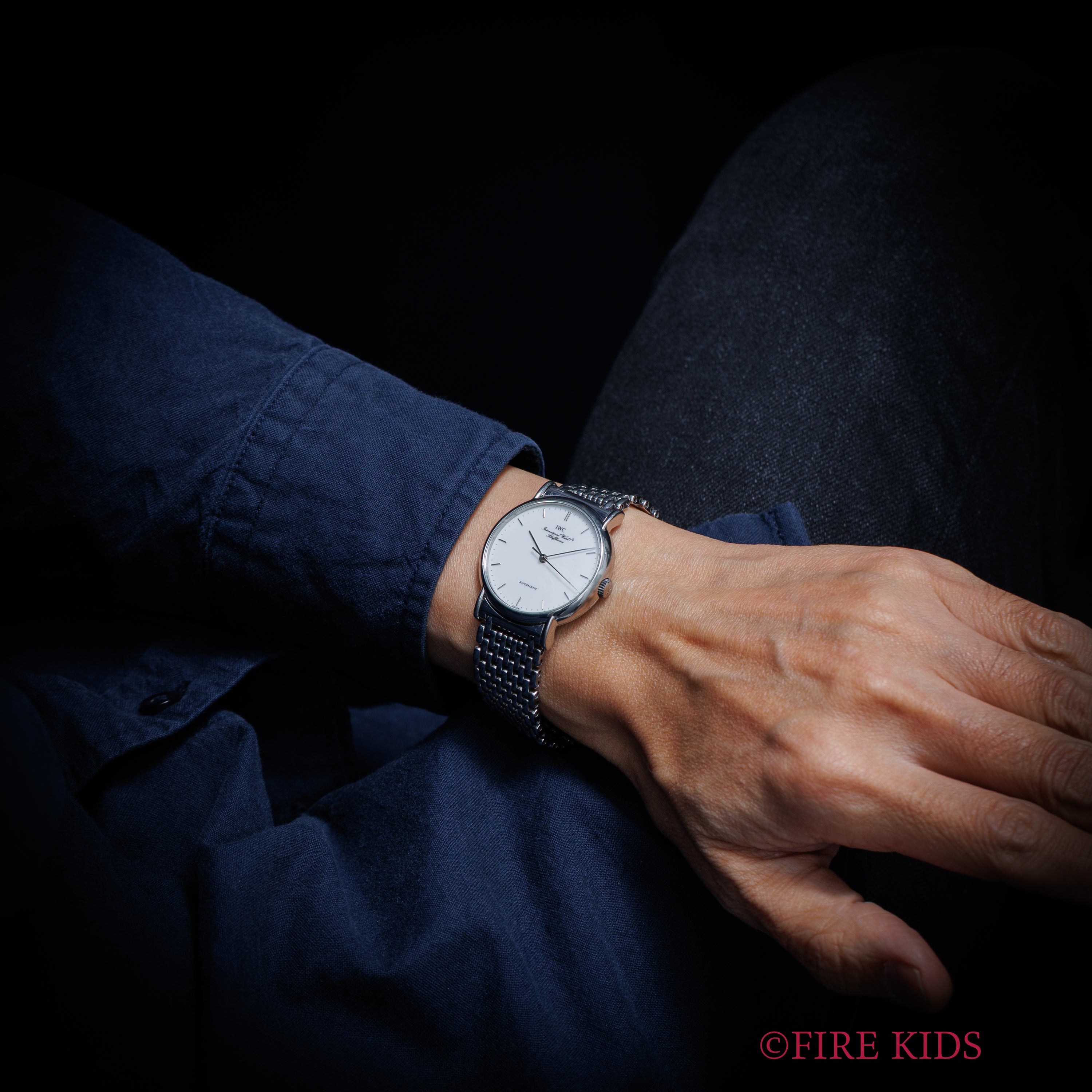 IWC ポートフィノ ノンデイト 1991年製 ホワイトダイヤル 自動巻 純正ブレス