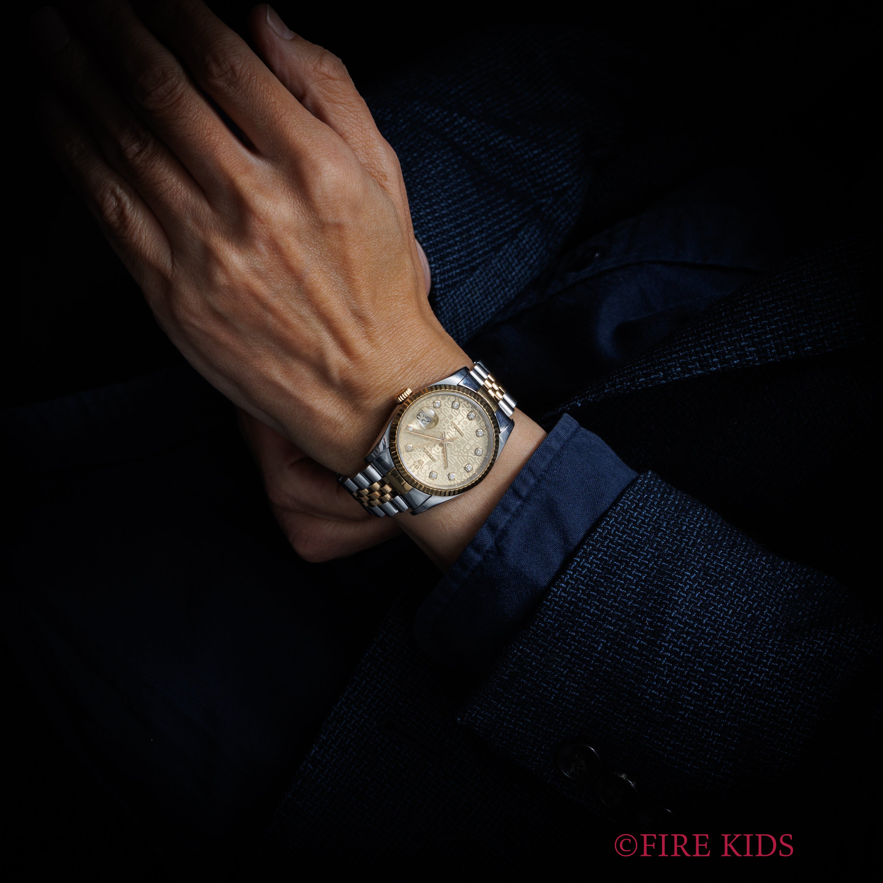 ロレックス デイトジャスト Ref.16233G 10Pダイヤホリコンダイヤル 1997年製