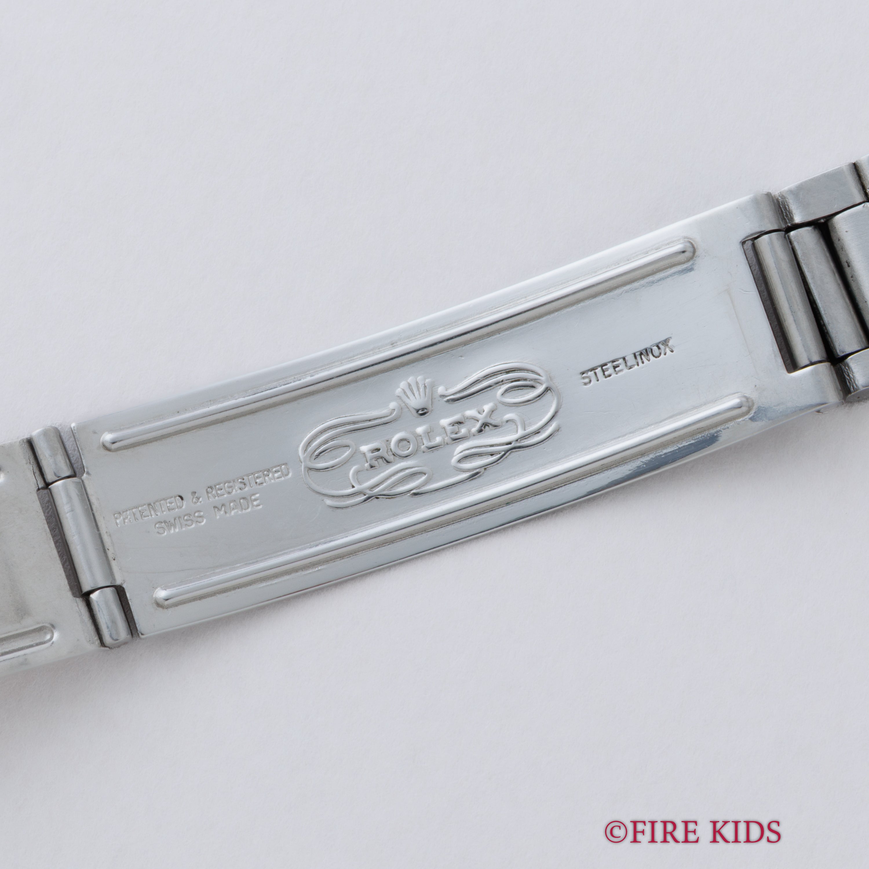 ロレックス エアキング 1972年製 Ref.5500 シルバーダイヤル 純正巻きオイスターブレス