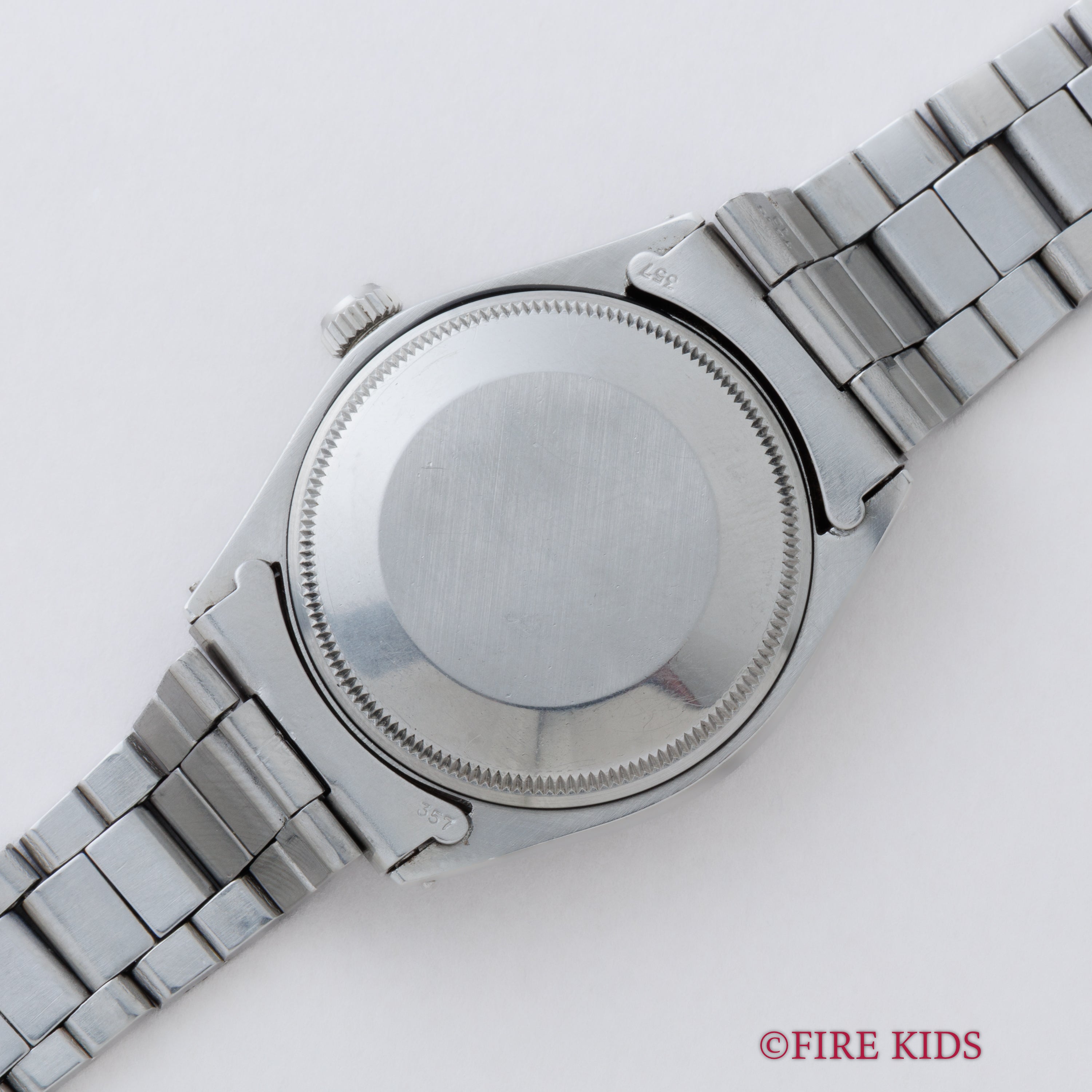 ロレックス エアキング 1972年製 Ref.5500 シルバーダイヤル 純正巻きオイスターブレス