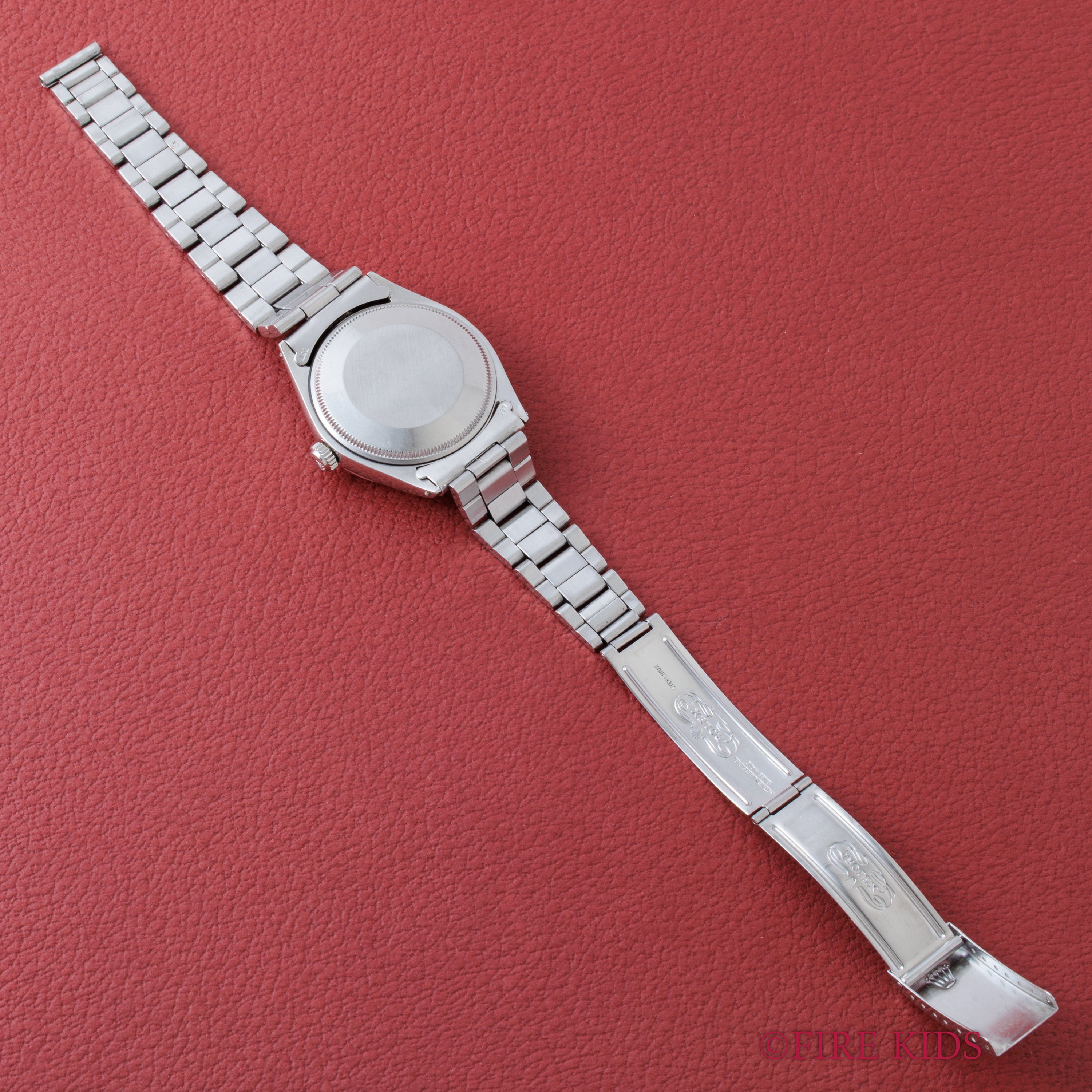 ロレックス エアキング 1972年製 Ref.5500 シルバーダイヤル 純正巻きオイスターブレス