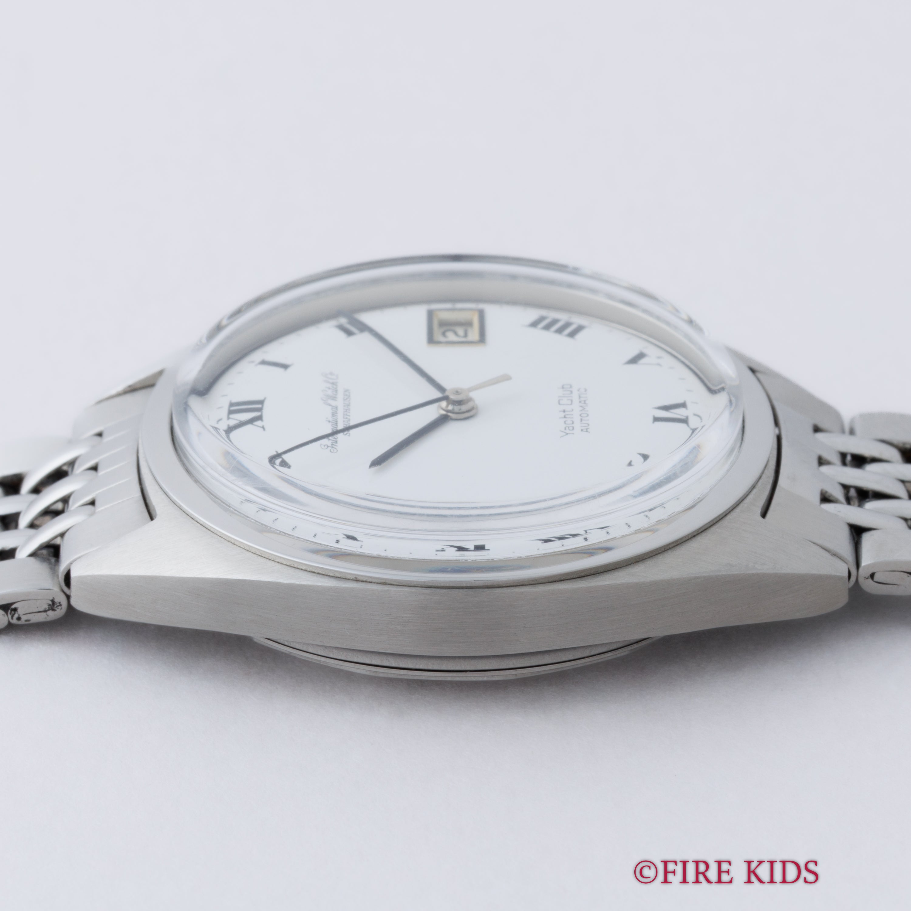 IWC ヨットクラブ Ref.811AD 1968年製 ペラトン式自動巻き Cal.8541ホワイトローマン 純正ゲイフレアーブレス