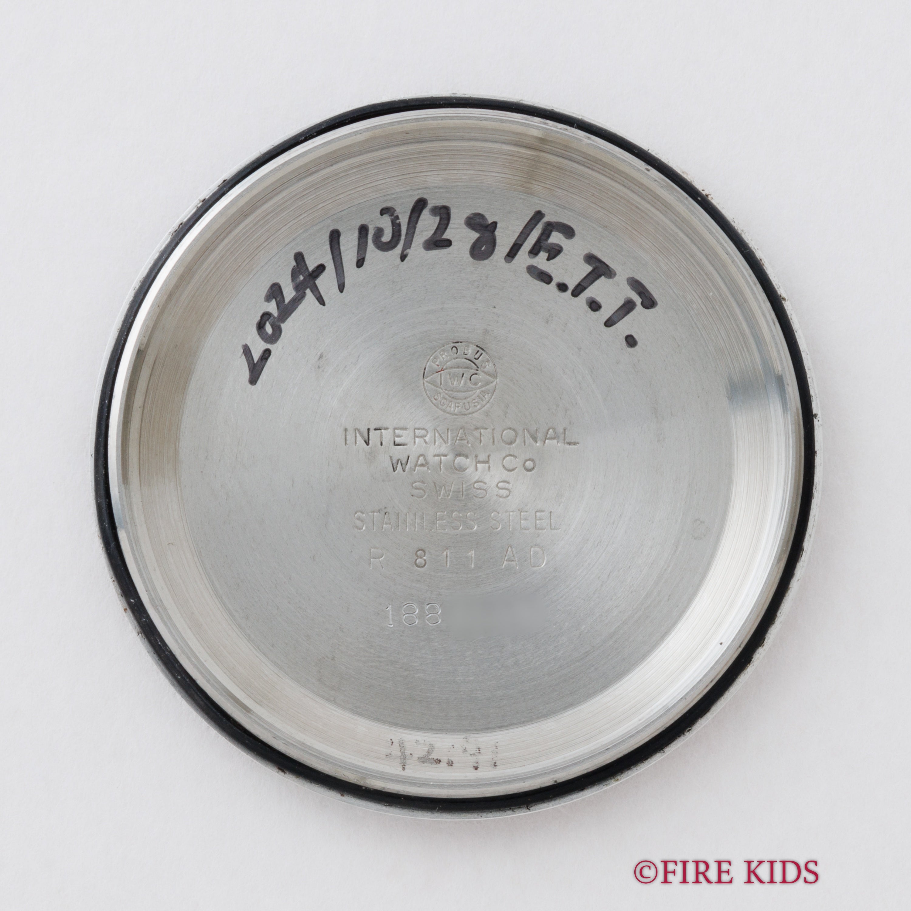 IWC ヨットクラブ Ref.811AD 1968年製 ペラトン式自動巻き Cal.8541ホワイトローマン 純正ゲイフレアーブレス