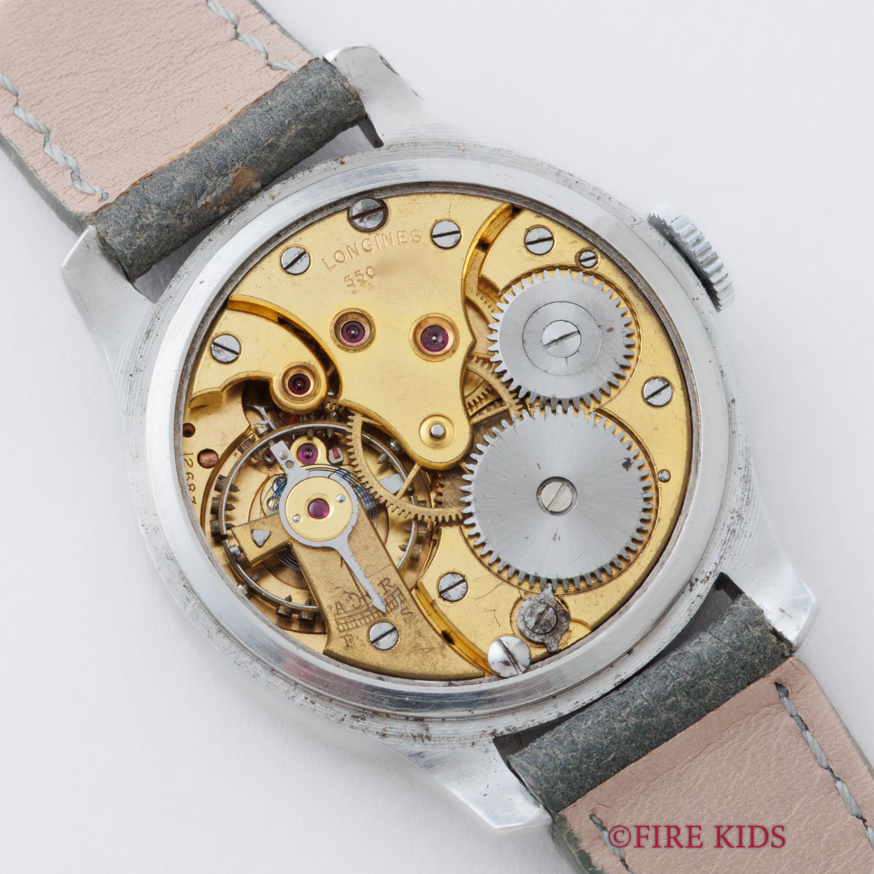 ロンジン シルバーセクターダイヤル 1937年製 Cal.12.68Z 手巻き