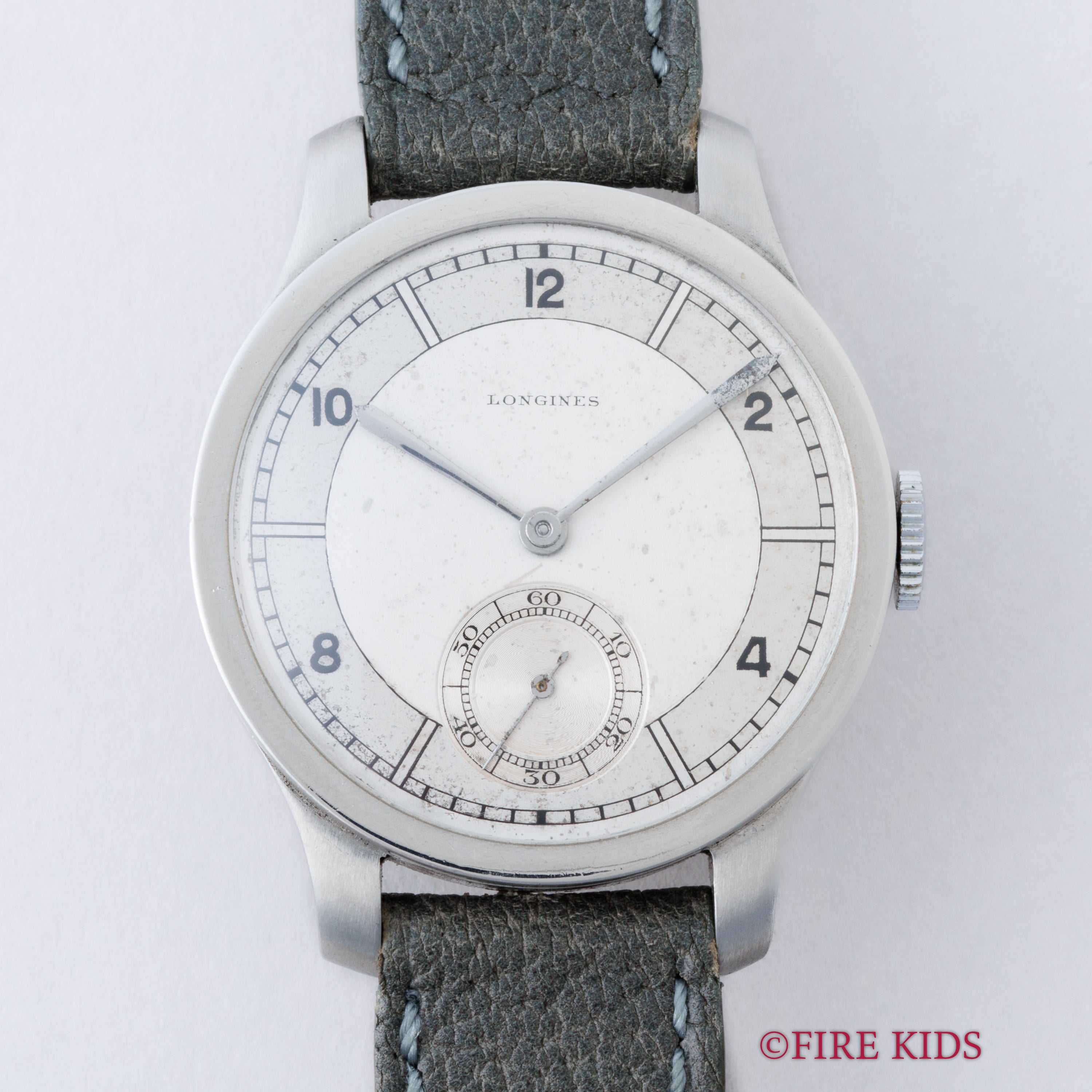 ロンジン シルバーセクターダイヤル 1937年製 Cal.12.68Z 手巻き