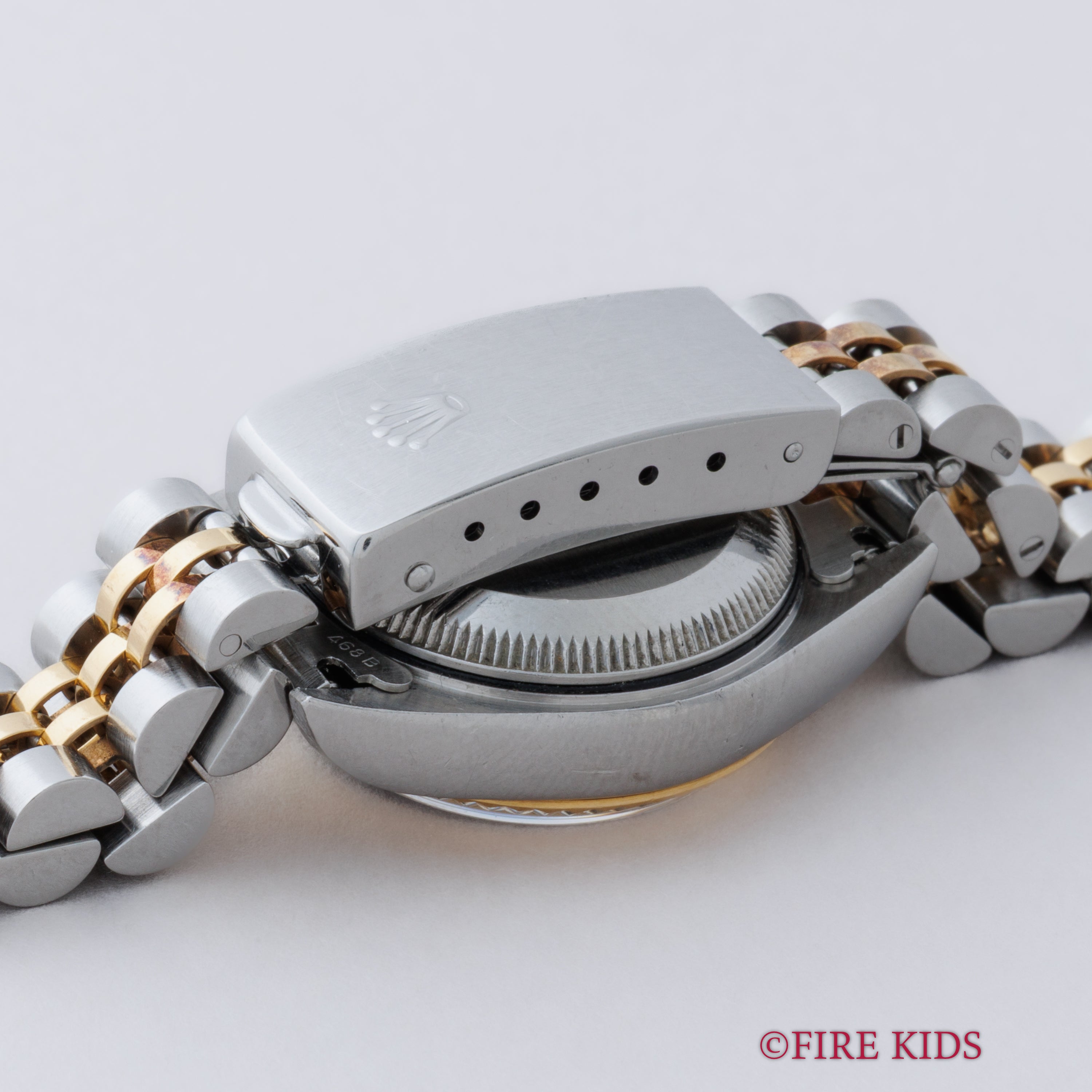 ロレックス デイトジャスト 自動巻き 1996年製 レディース コンビ Ref.69173 ブルーダイヤル