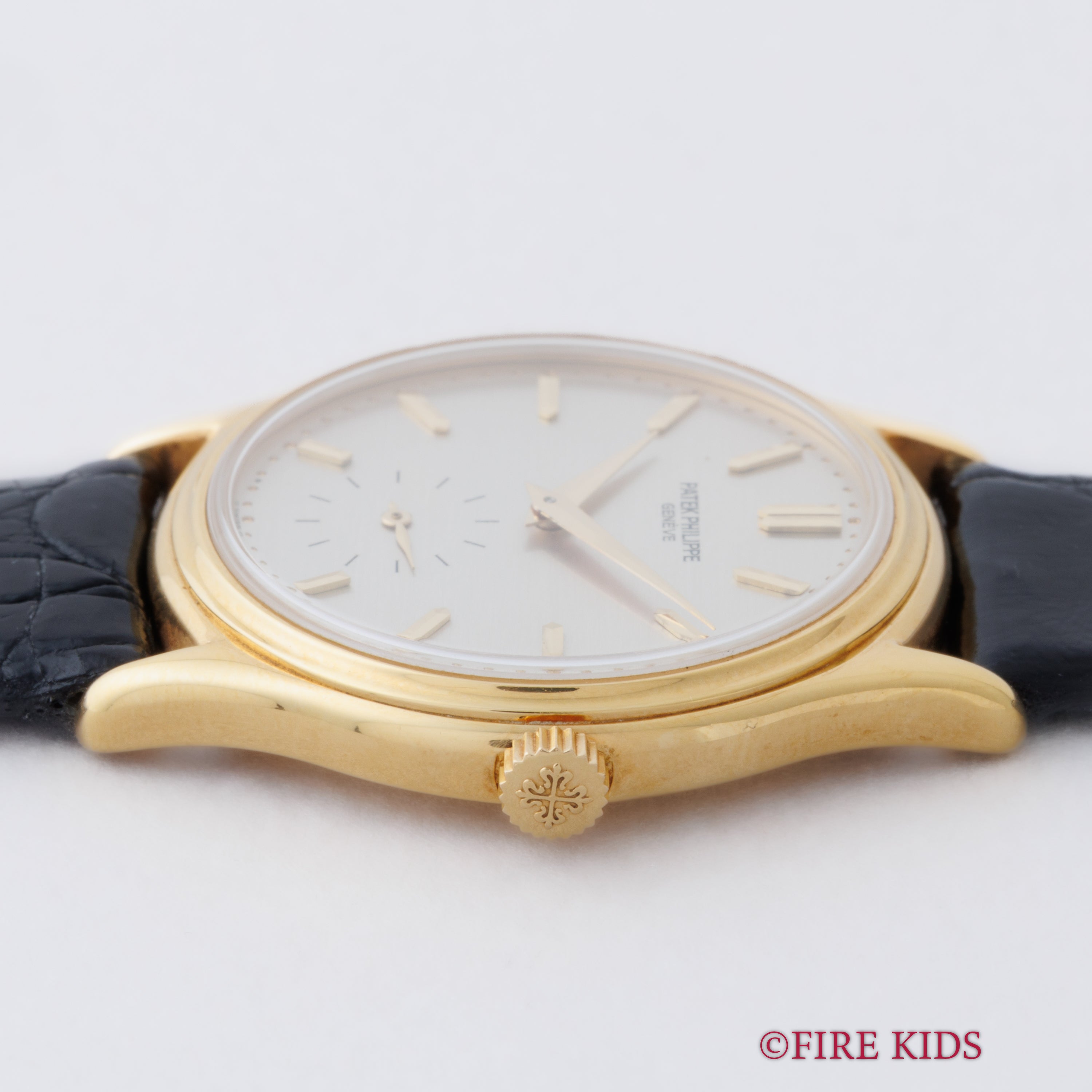 パテック・フィリップ カラトラバ 1990年代製 Ref.3923J Cal.215 純正18金尾錠