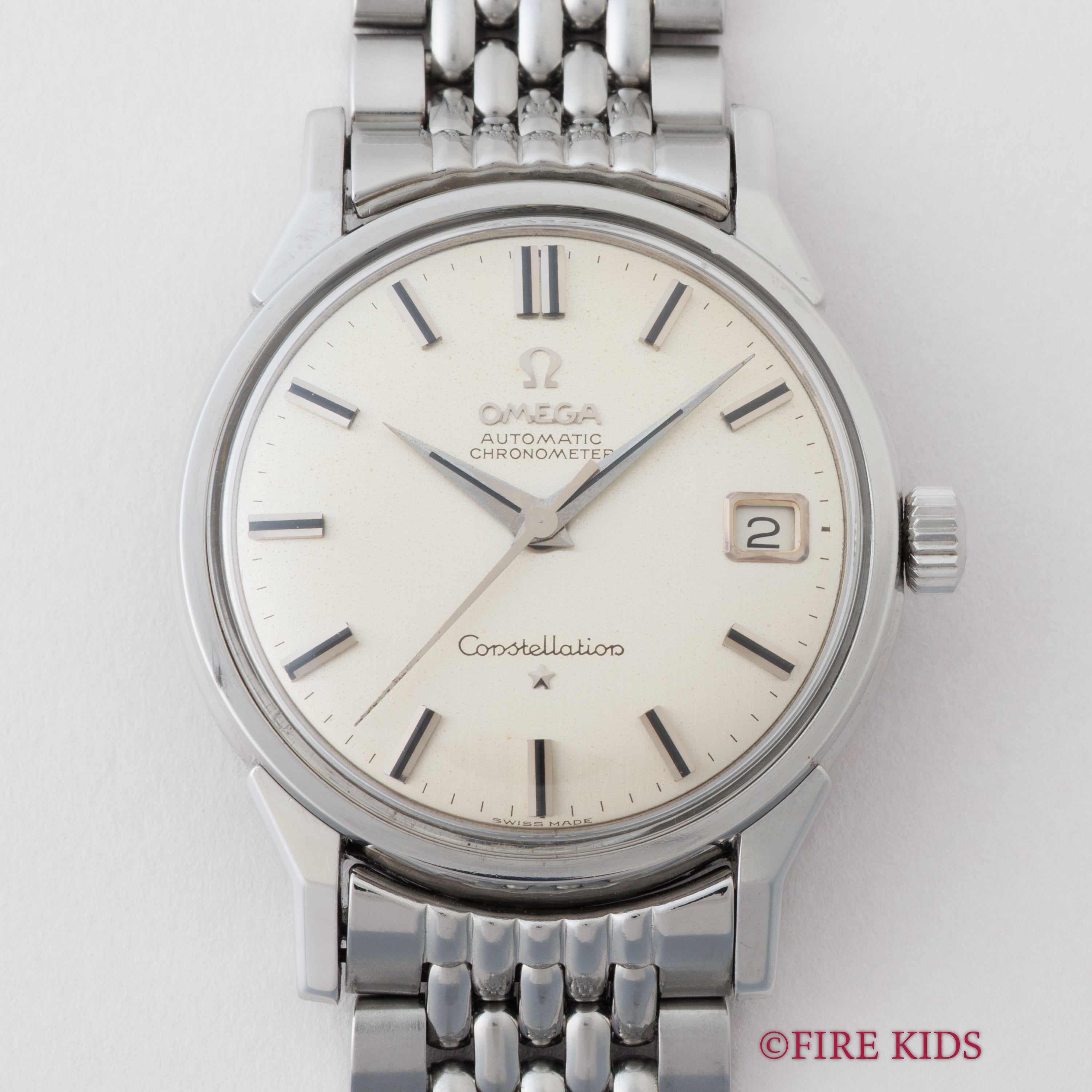 オメガ コンステレーション 1962年製 Ref.14902 61 SC 自動巻きクロノメーター 純正ブレス付