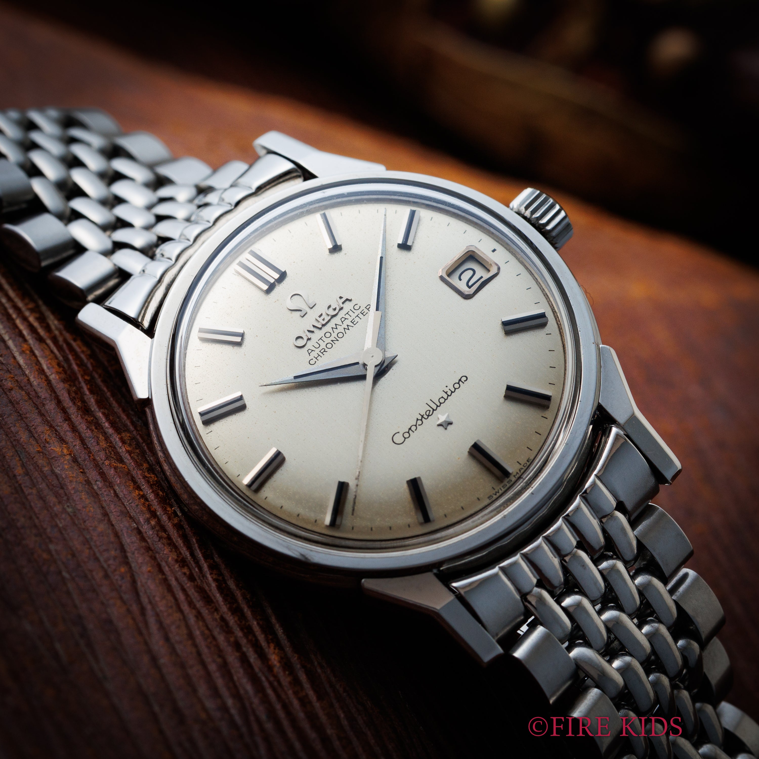 オメガ コンステレーション 1962年製 Ref.14902 61 SC 自動巻きクロノメーター 純正ブレス付