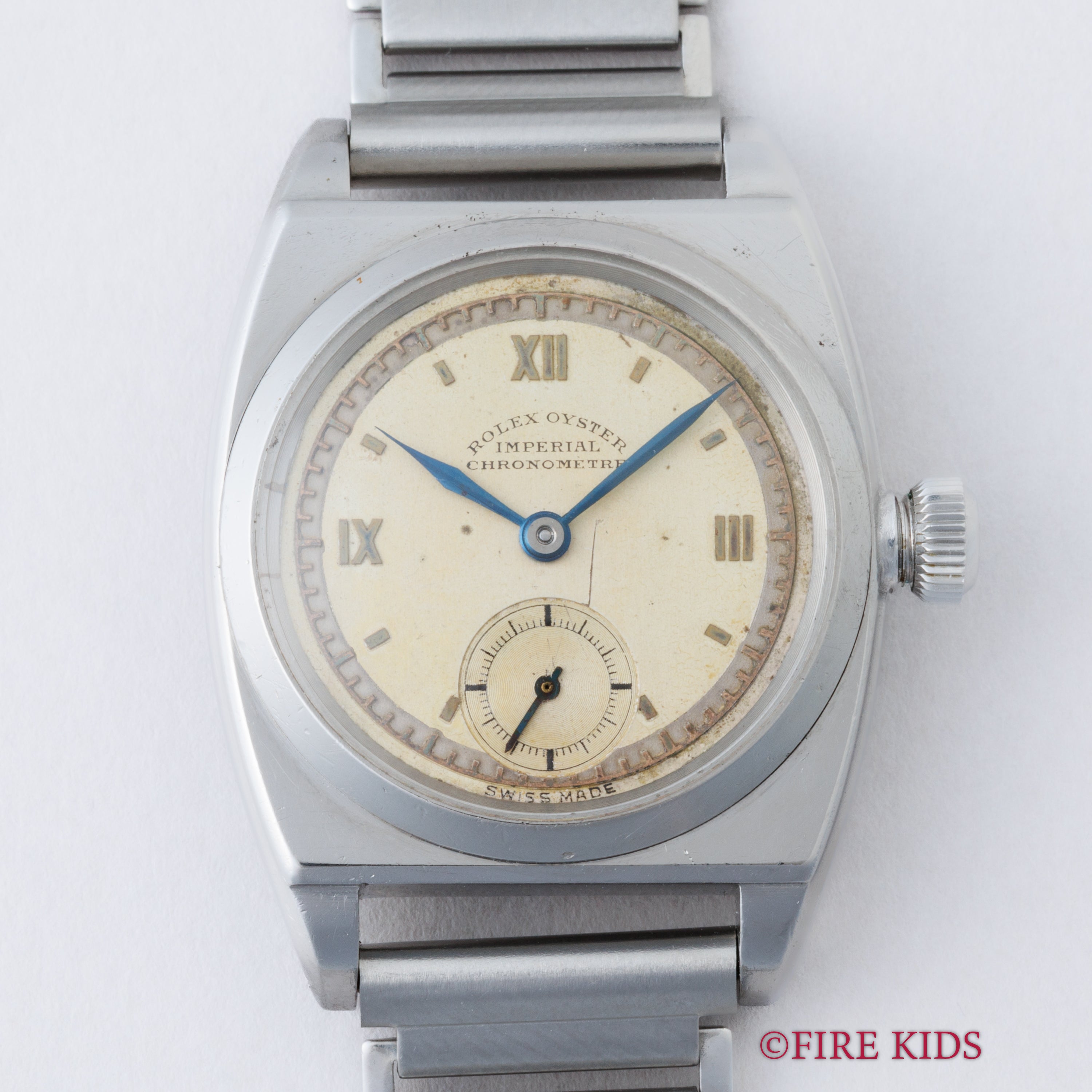 ロレックス バイセロイ インペリアル クロノメーター 目の眼ダイヤル 1940年製 Ref.3116 オイスターパテントリューズ