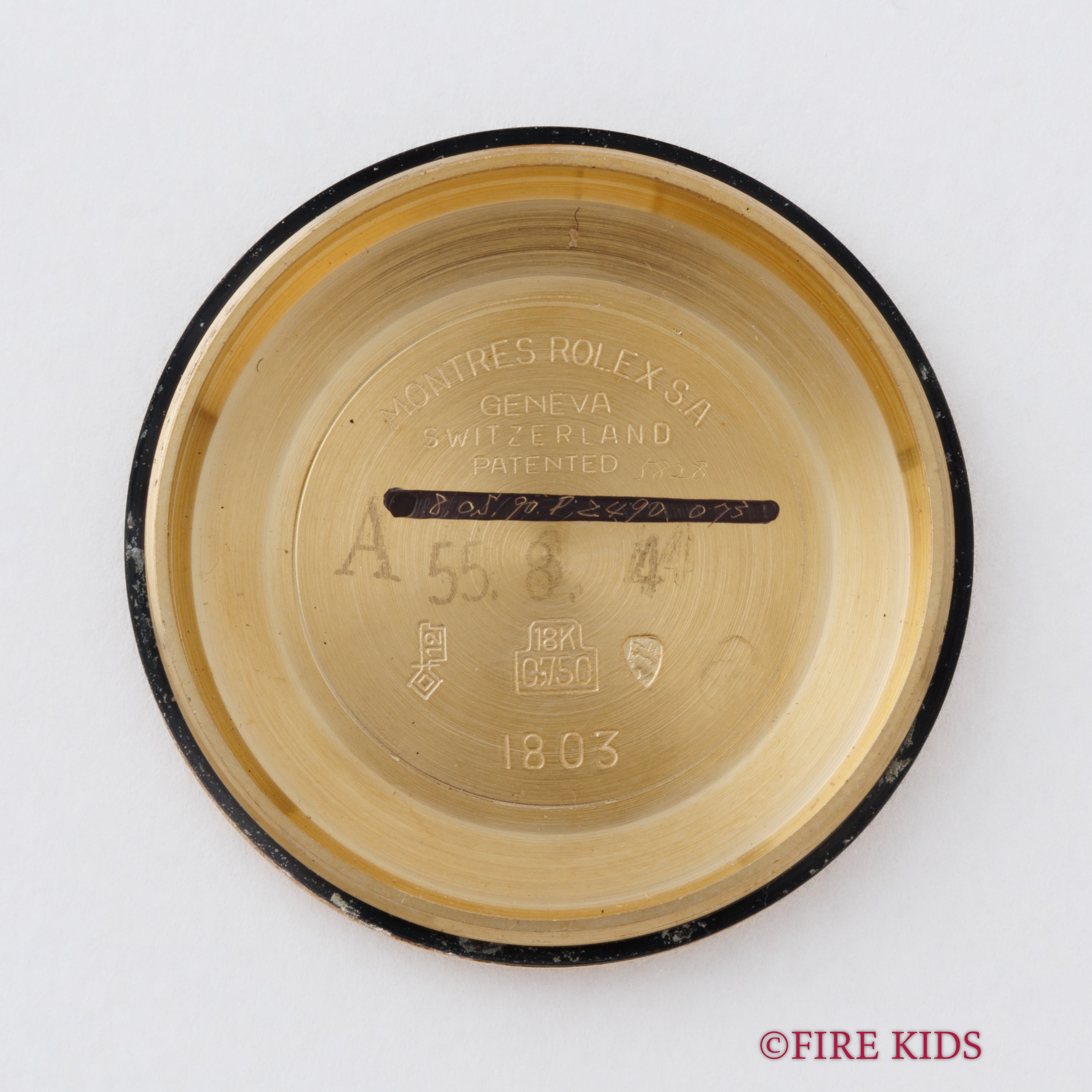 ロレックス デイデイト 1968年製 18金無垢 Ref.1803 モザイクダイヤル