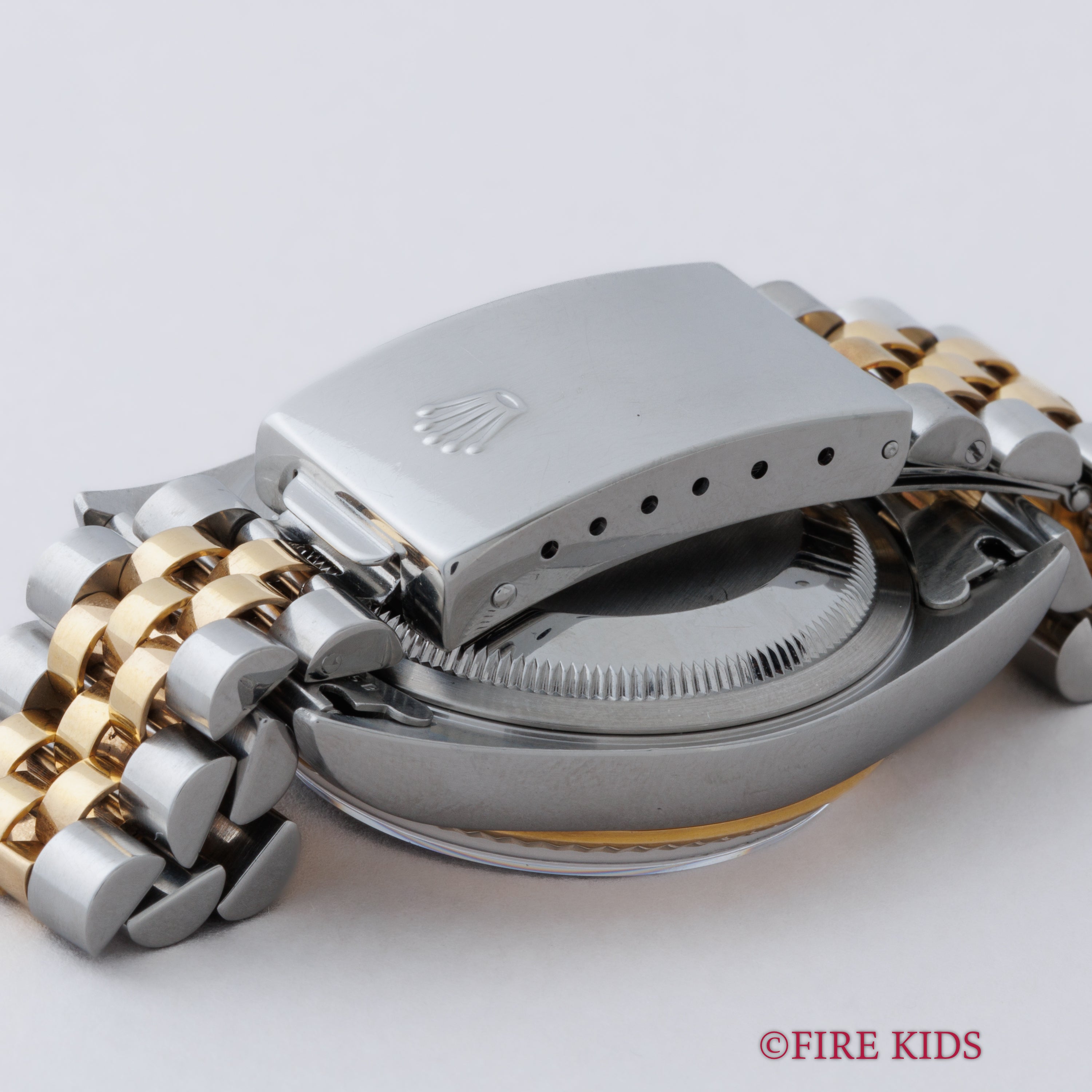 ロレックス デイトジャスト Ref.16233G 10PDブルーグラデーションダイヤル 2000年製 ギャラ、タグ付き