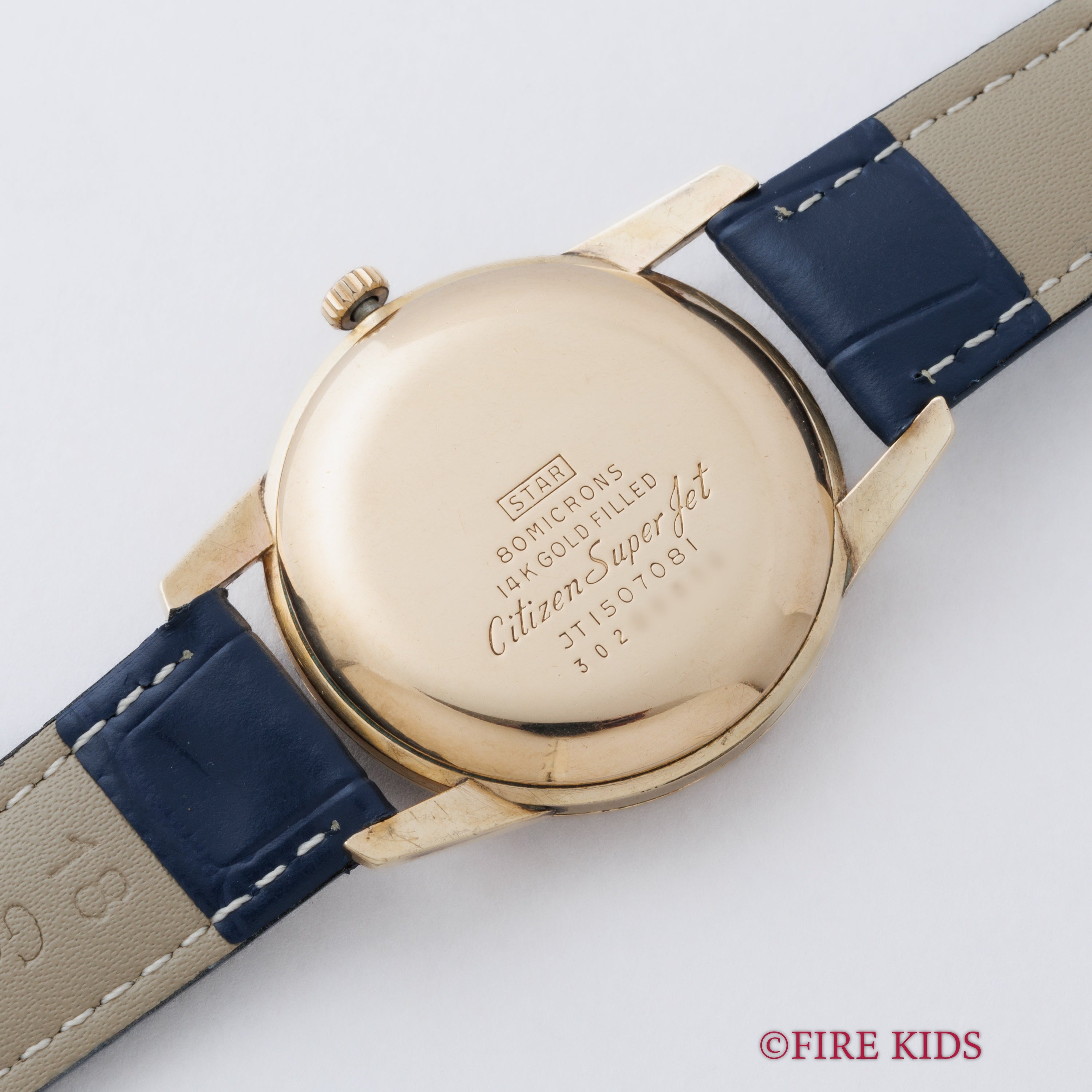 シチズン スーパージェット 1963年製 Ref.JT1507081 14金張り