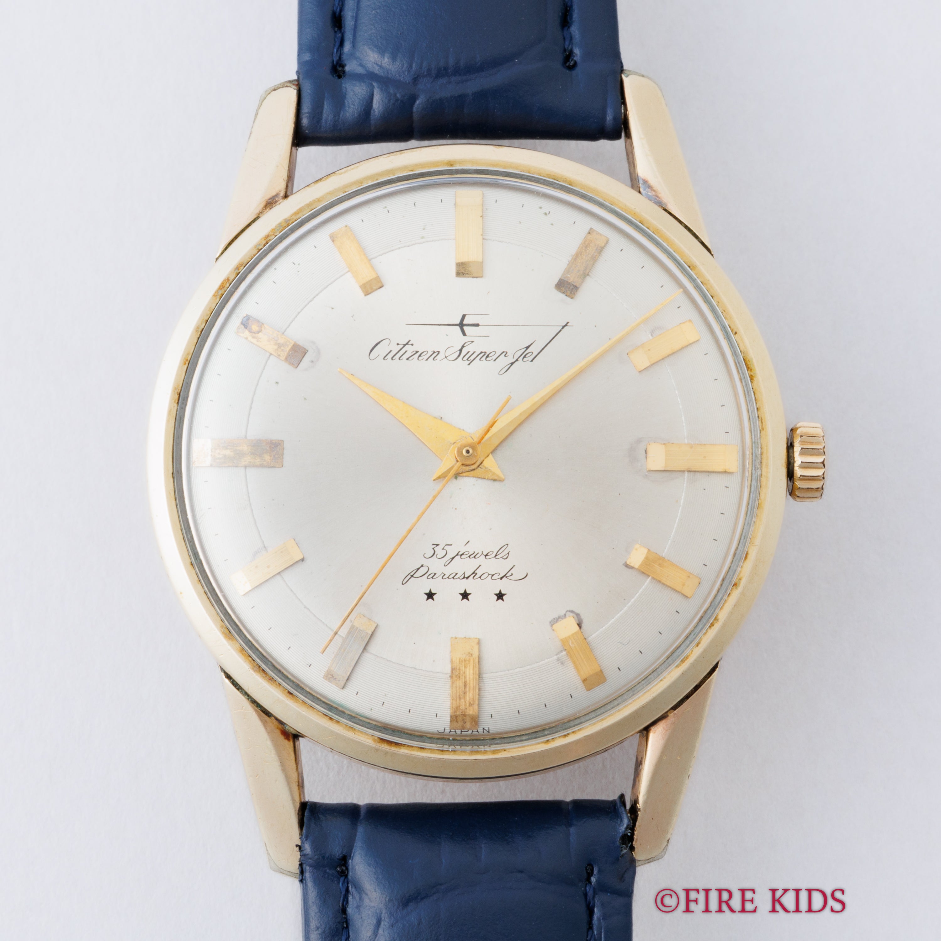 シチズン スーパージェット 1963年製 Ref.JT1507081 14金張り
