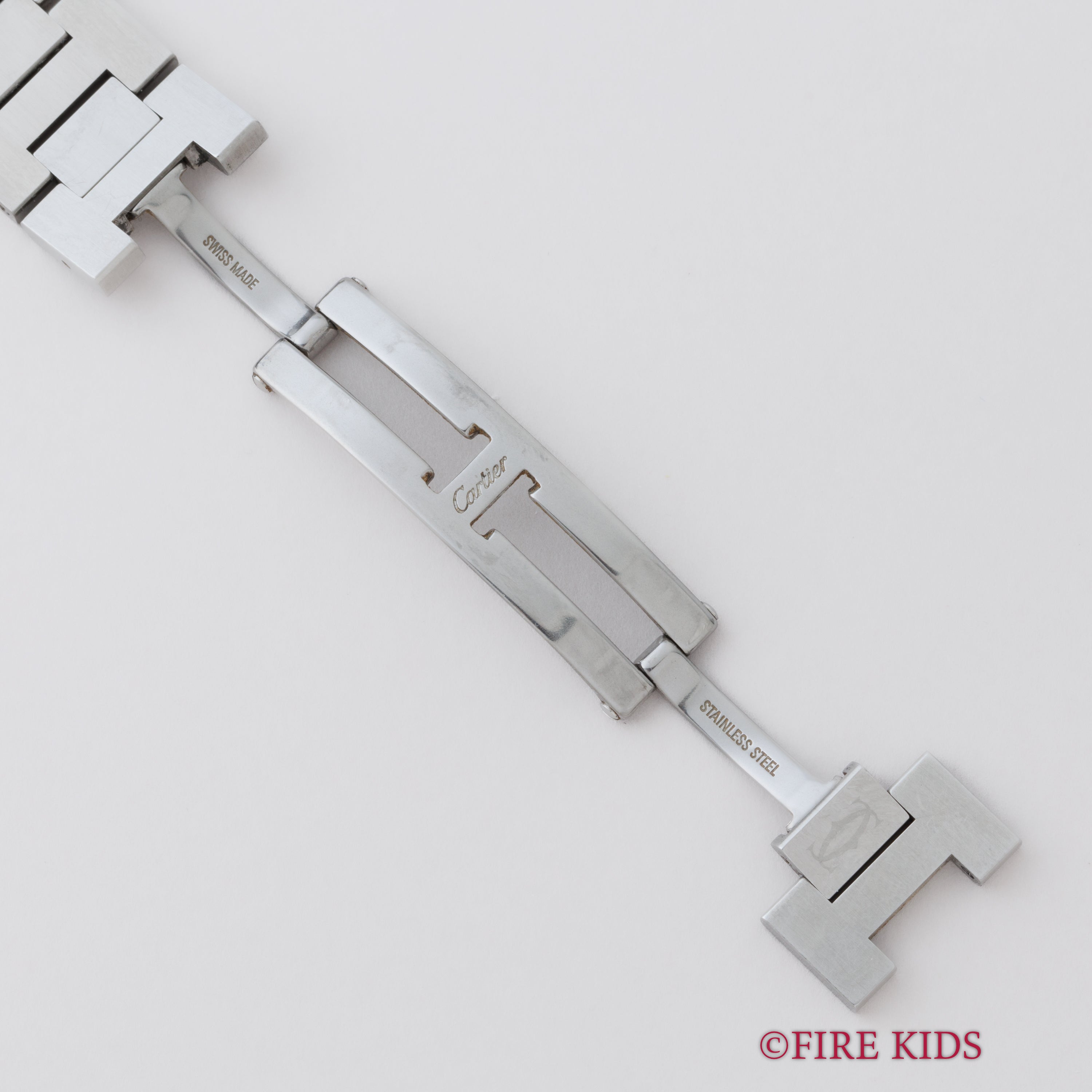 カルティエ パシャC 2000年代製 GMTビッグデイト ホワイトダイヤル 自動巻き 箱、保証書付き