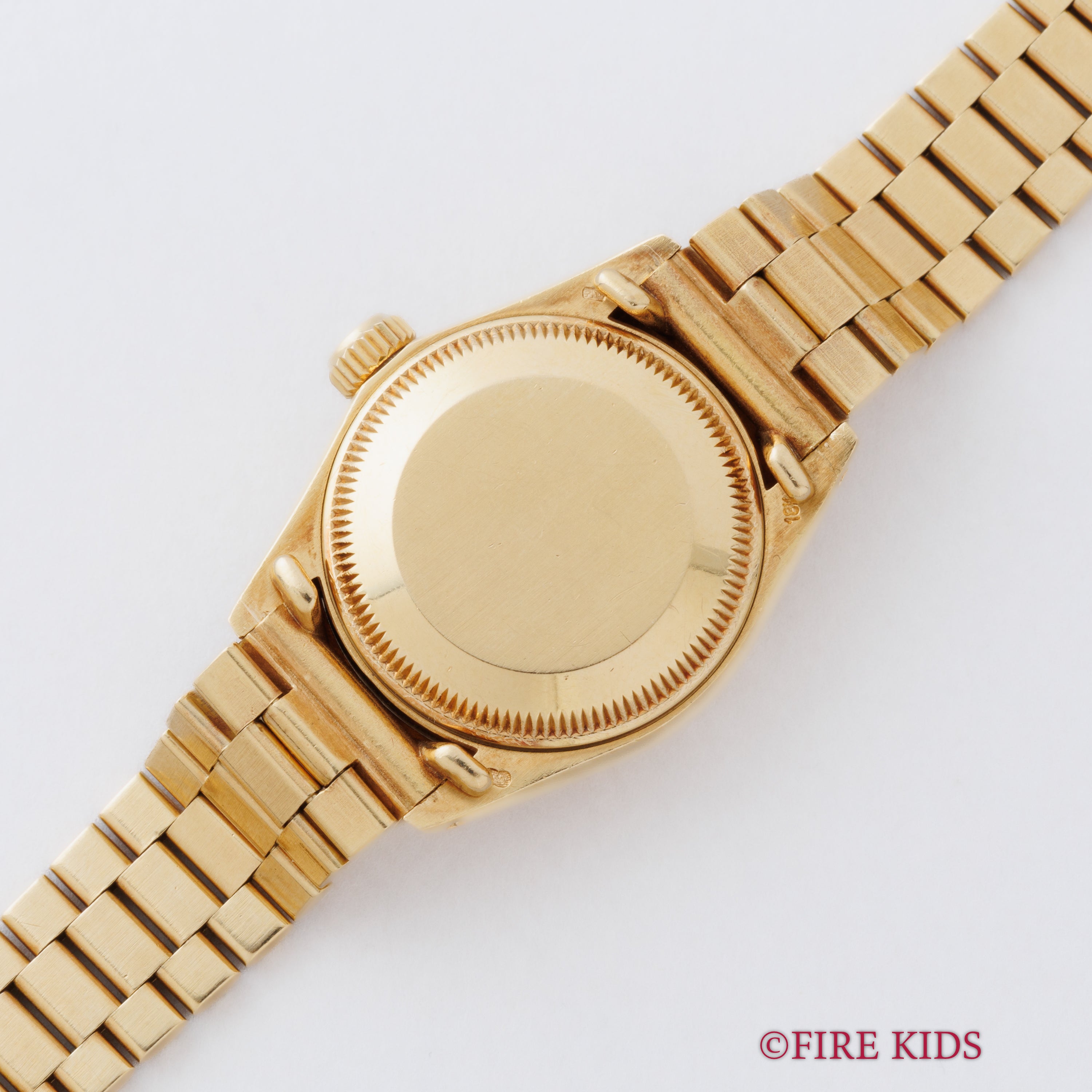 ロレックス 18金無垢レディースデイトジャスト 1978年製 Ref.6917 純正金無垢ブレス