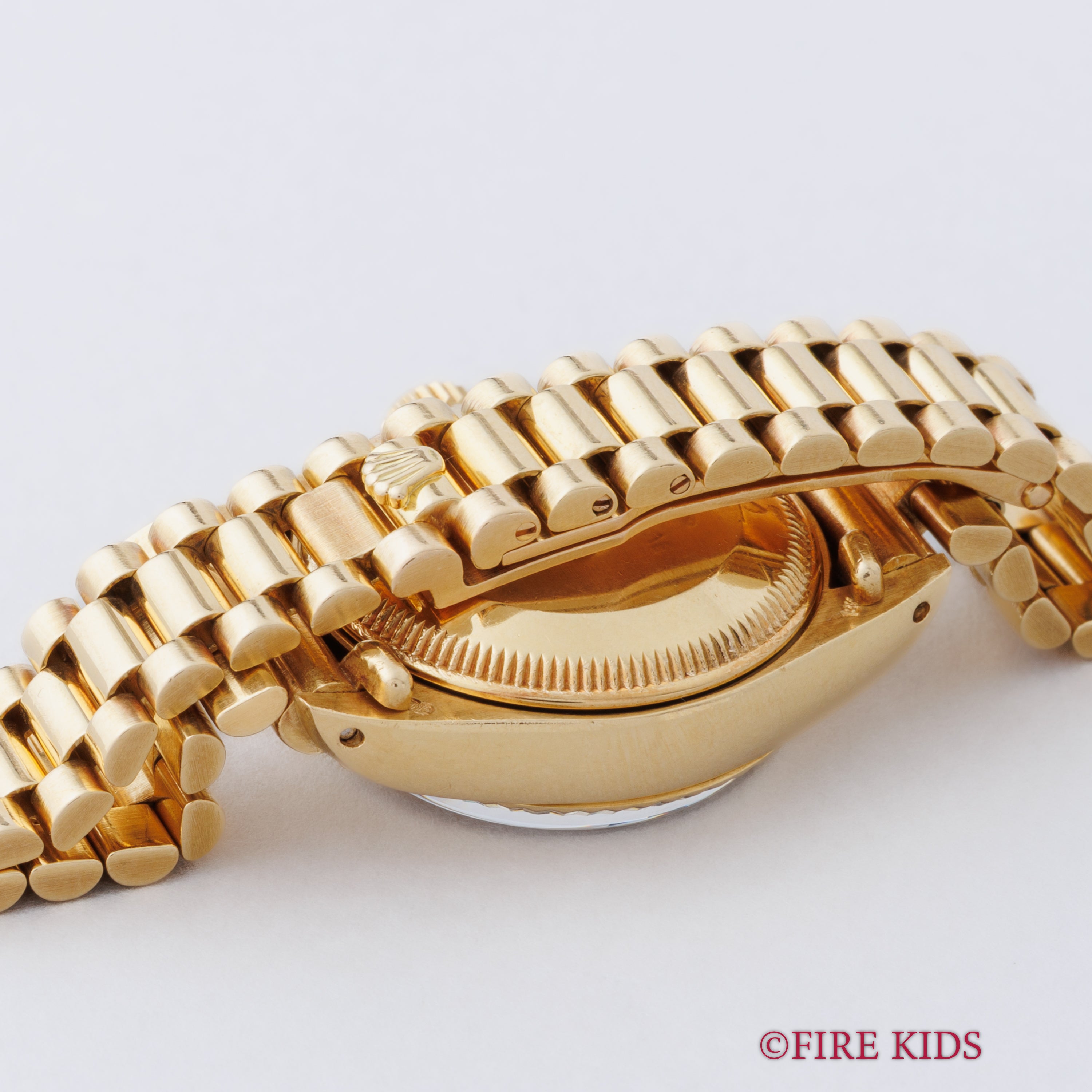 ロレックス 18金無垢レディースデイトジャスト 1978年製 Ref.6917 純正金無垢ブレス