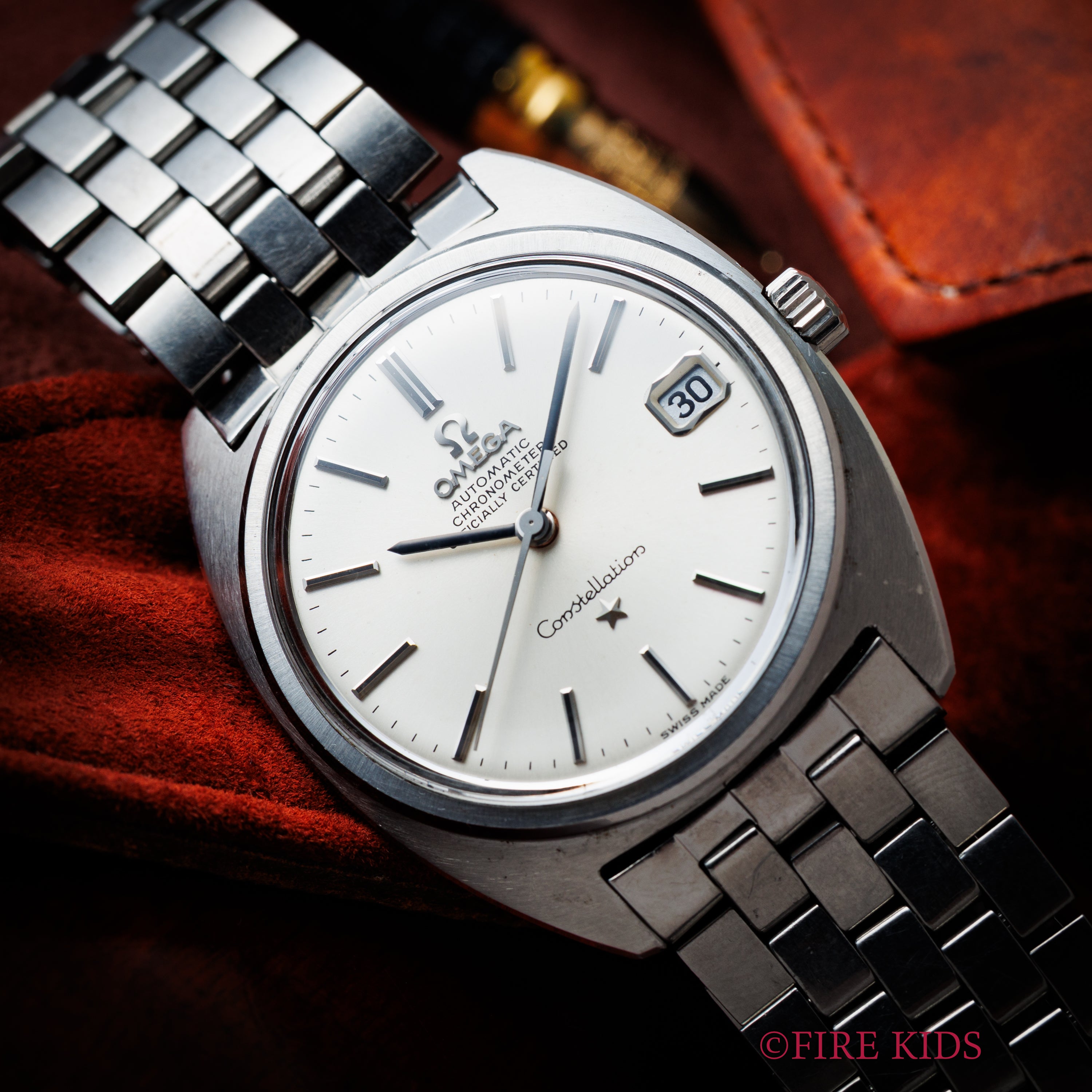 オメガ コンステレーション ジェンタデザイン前期型 1969年製 Ref.168.017 SP 純正ブレス付