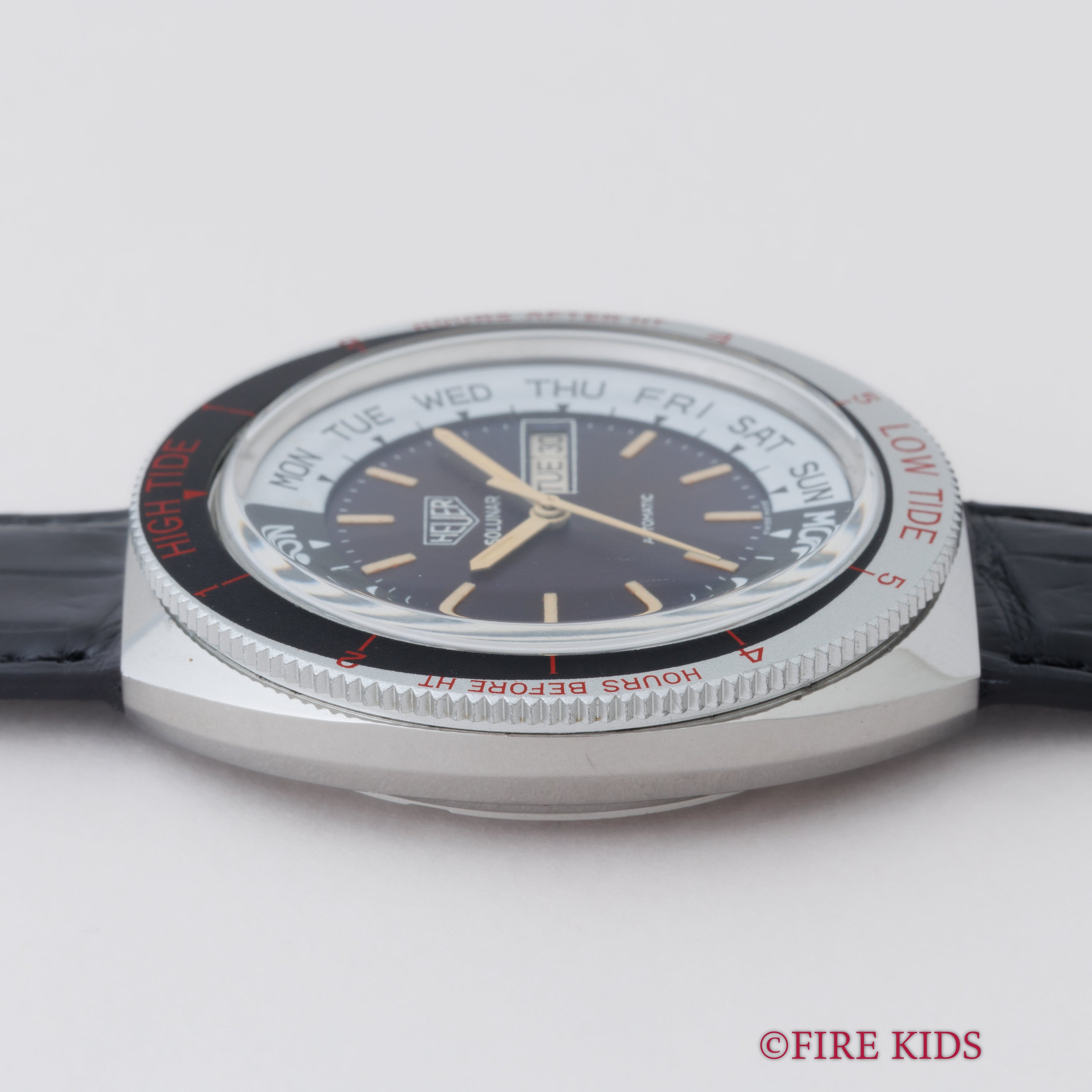 ホイヤー ソルナール2ndモデル Ref.279.603 2週間ベゼル 1970年代半ば~後半製 自動巻き