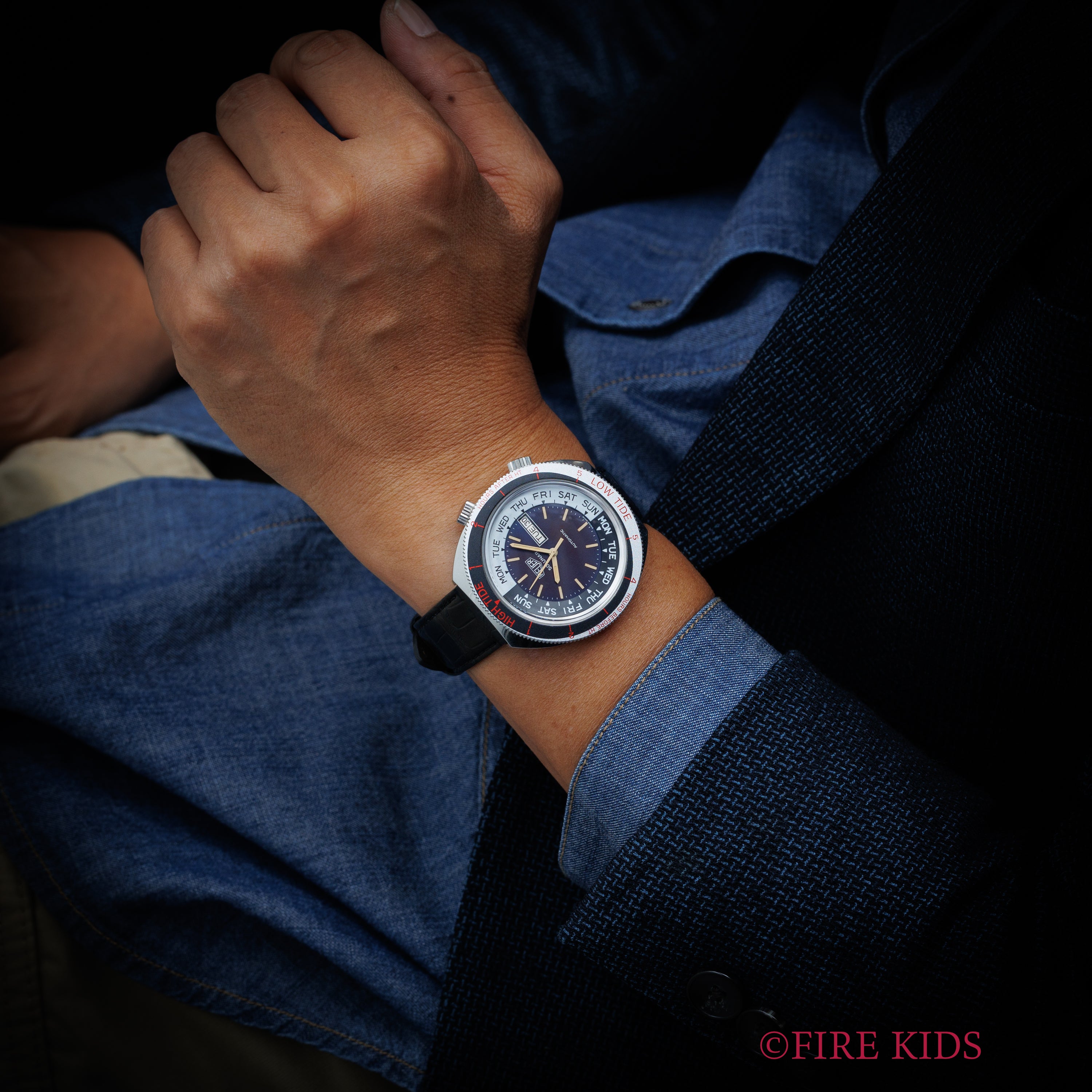 ホイヤー ソルナール2ndモデル Ref.279.603 2週間ベゼル 1970年代半ば~後半製 自動巻き