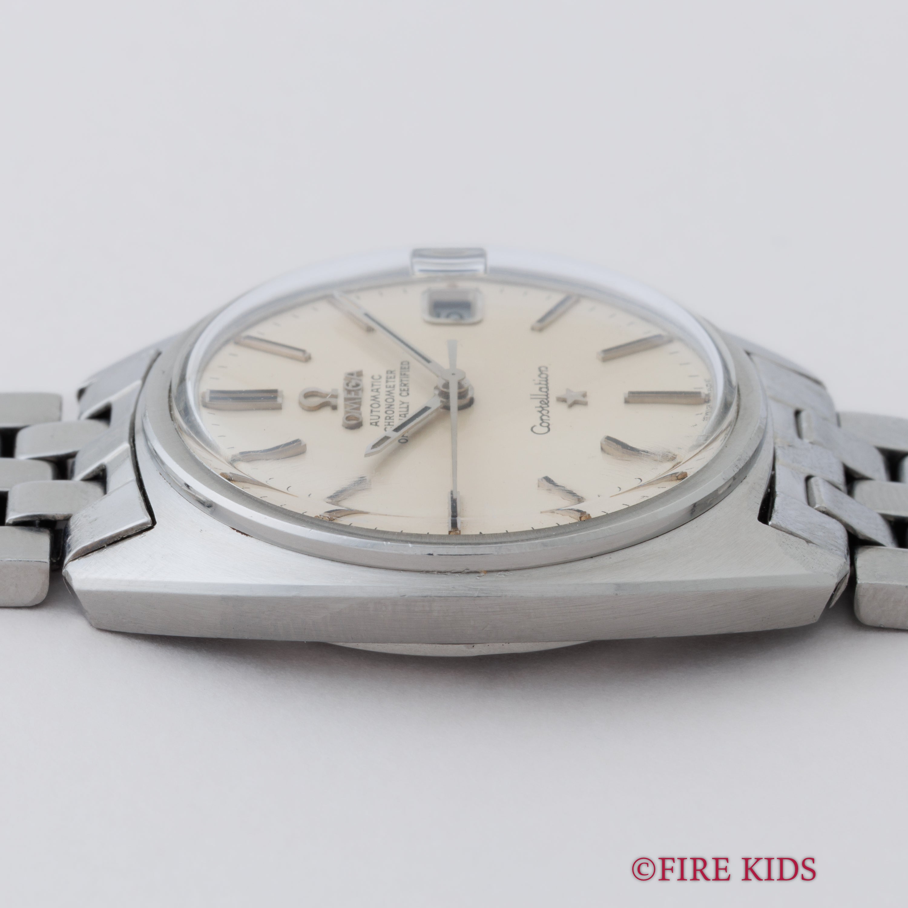 オメガ コンステレーション ジェンタデザイン前期型 1969年製 Ref.ST 168.017 純正ブレス