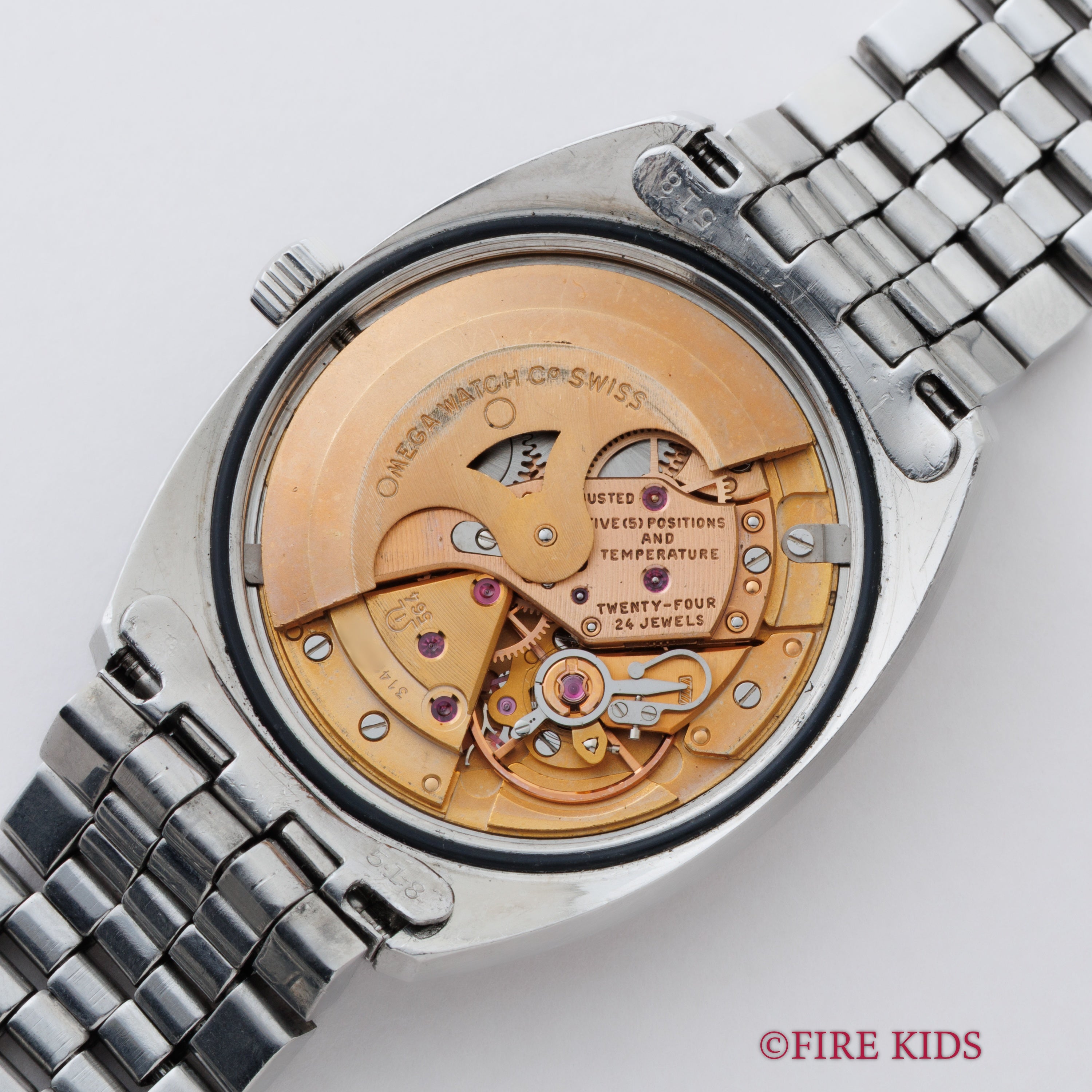 オメガ コンステレーション ジェンタデザイン前期型 1969年製 Ref.ST 168.017 純正ブレス