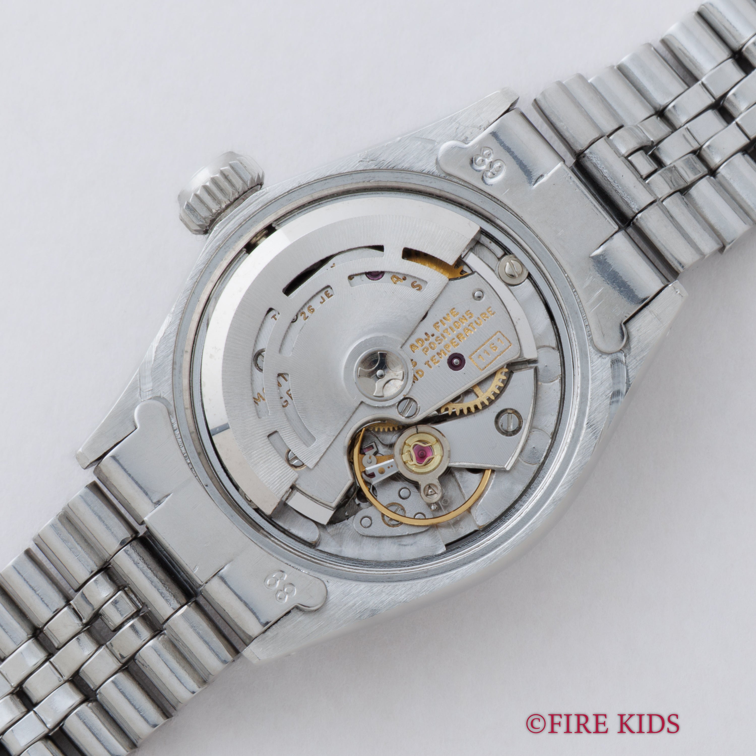 ロレックス オイスターパーペチュアルデイト レディース SSベゼル 1970年製 Ref.6517