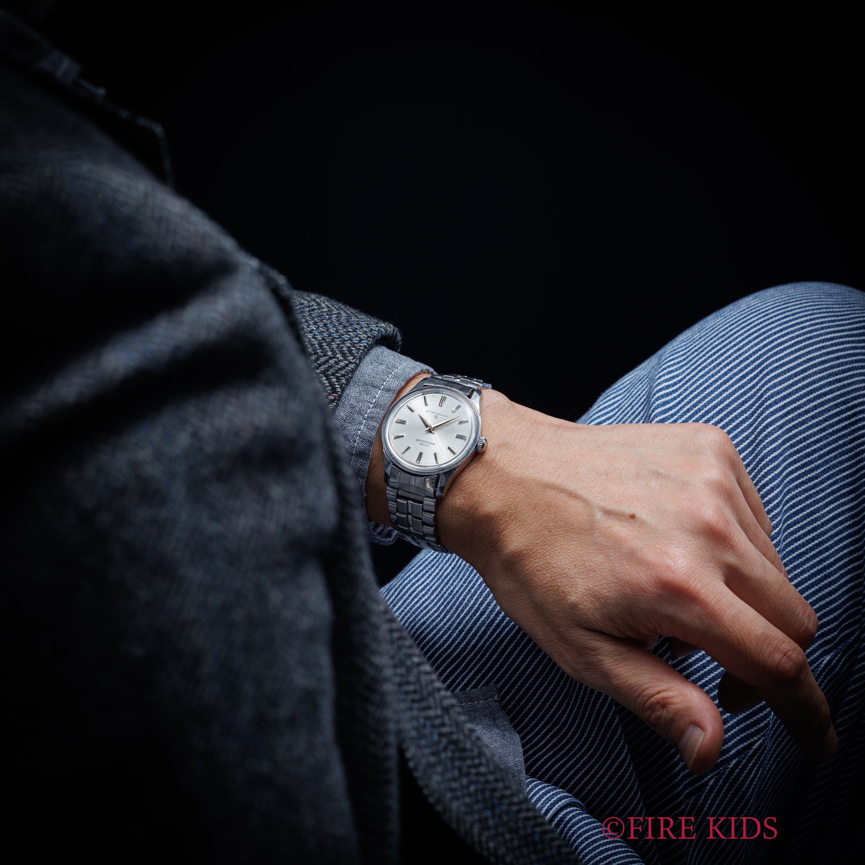 タカノ シャトー ウォータープルーフ6000 1960年代製 手巻き シャチホコ リコーブレス