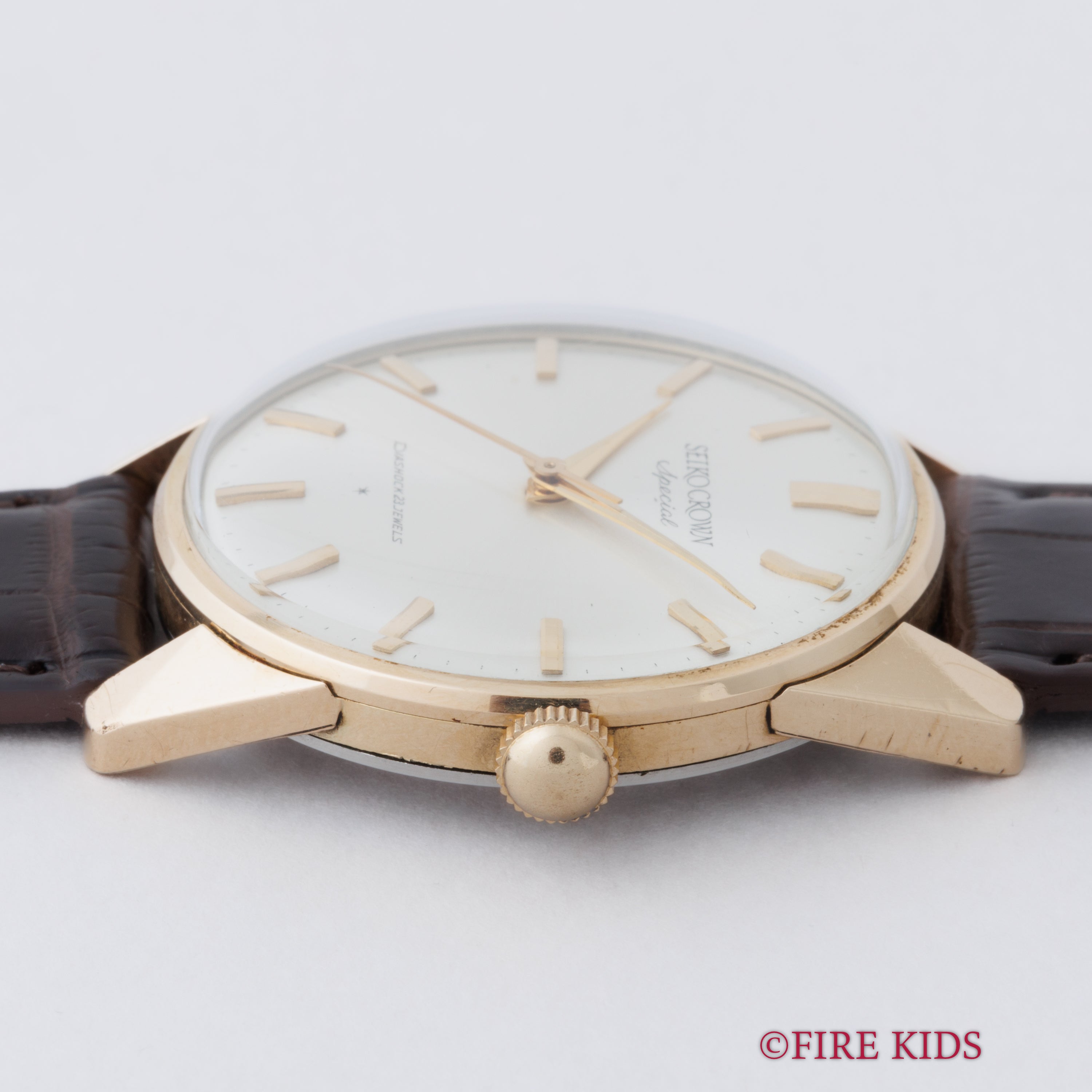 セイコー クラウンスペシャル 1964年製 金張り Ref.70299 箱付き