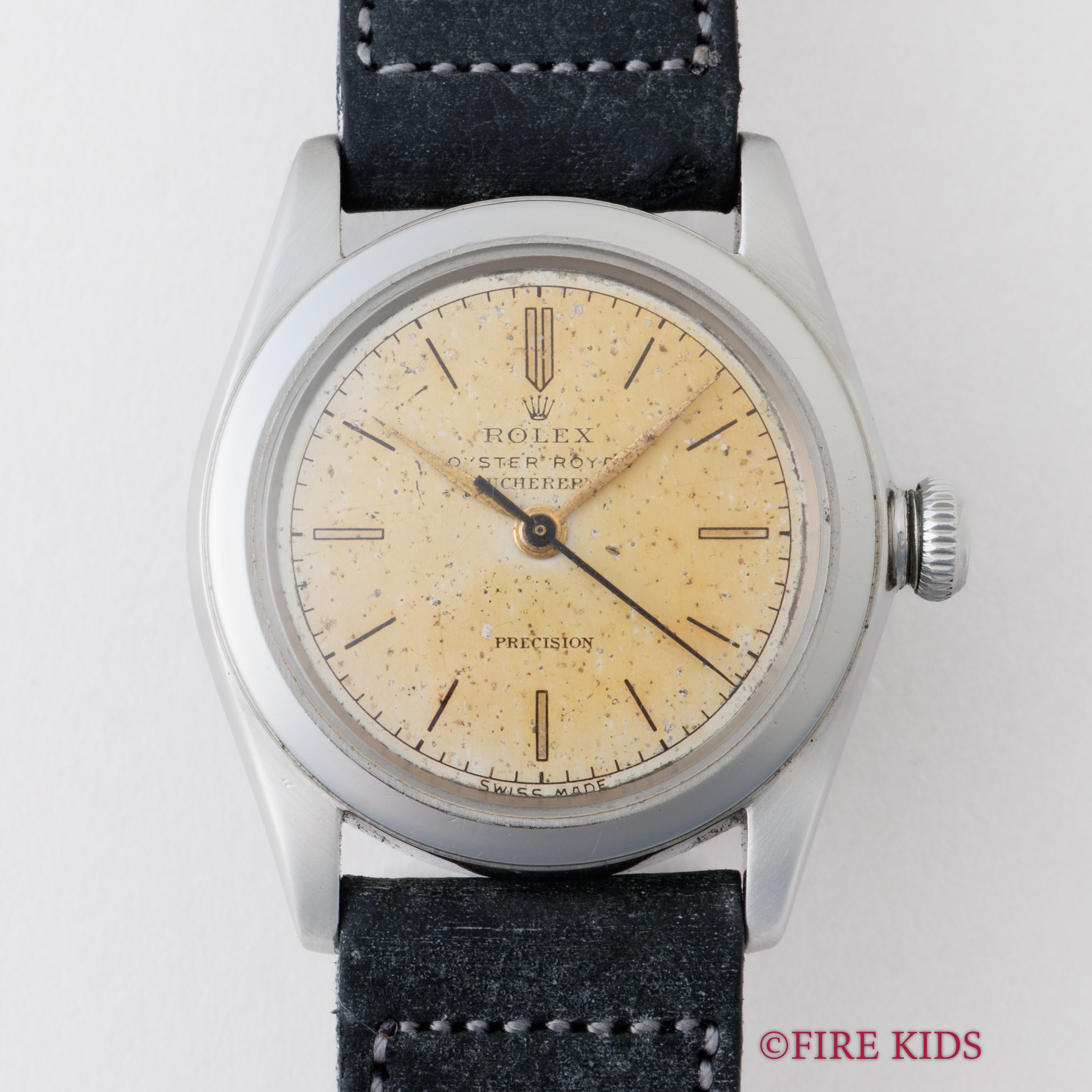 ロレックス オイスターロイヤル 1942年製 ブッフェラーWネーム 手巻き